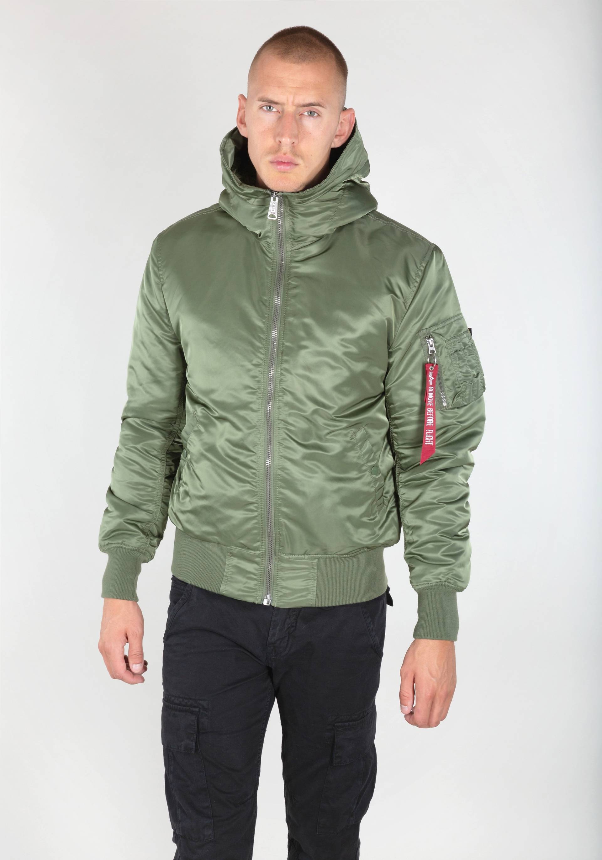 Alpha Industries Bomberjacke »ALPHA INDUSTRIES Men - Bomber & Flight Jackets MA-1 Hooded« von alpha industries