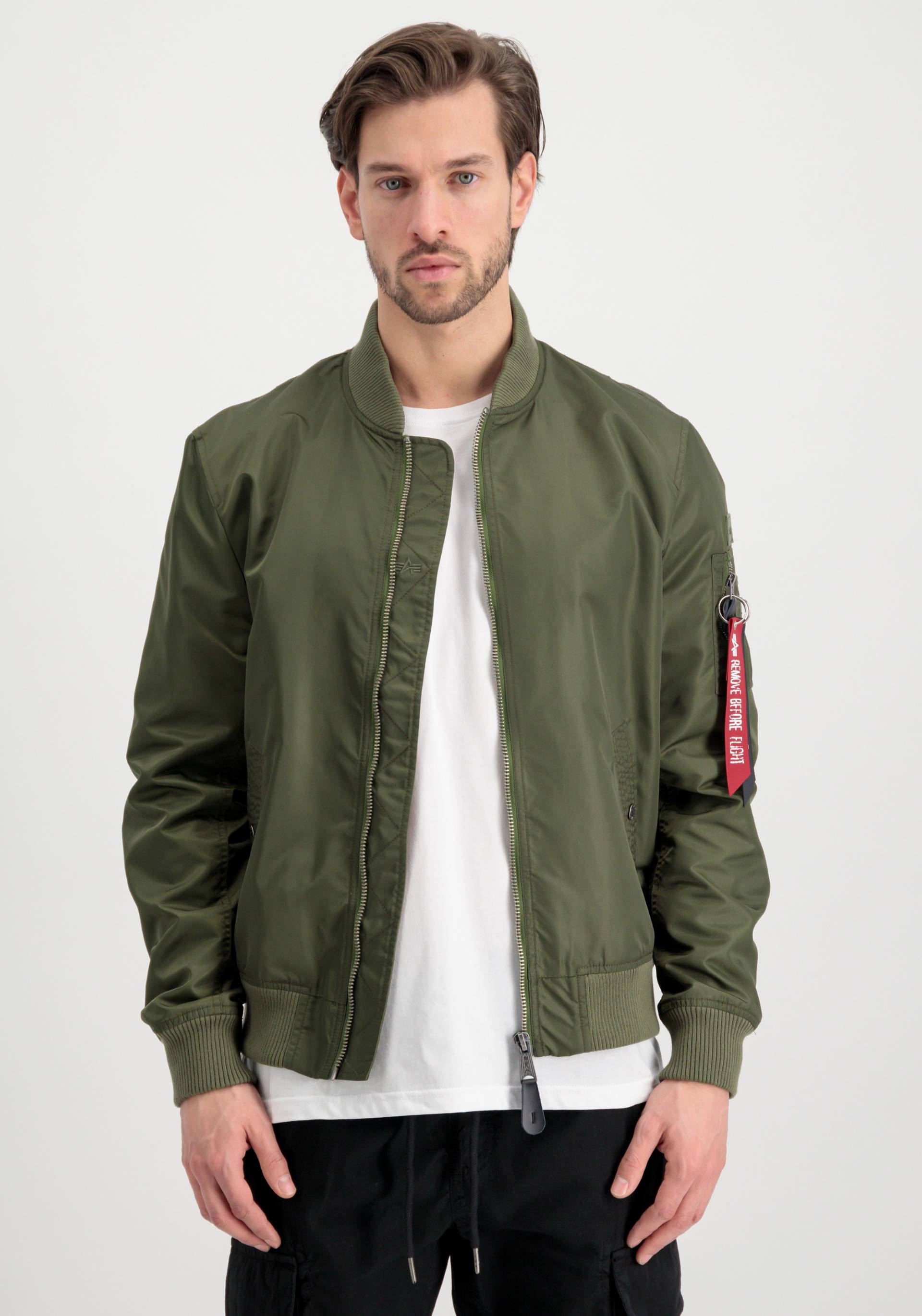 Alpha Industries Bomberjacke »ALPHA INDUSTRIES Men - Bomber & Flight Jackets MA-1 LW Project R« von alpha industries