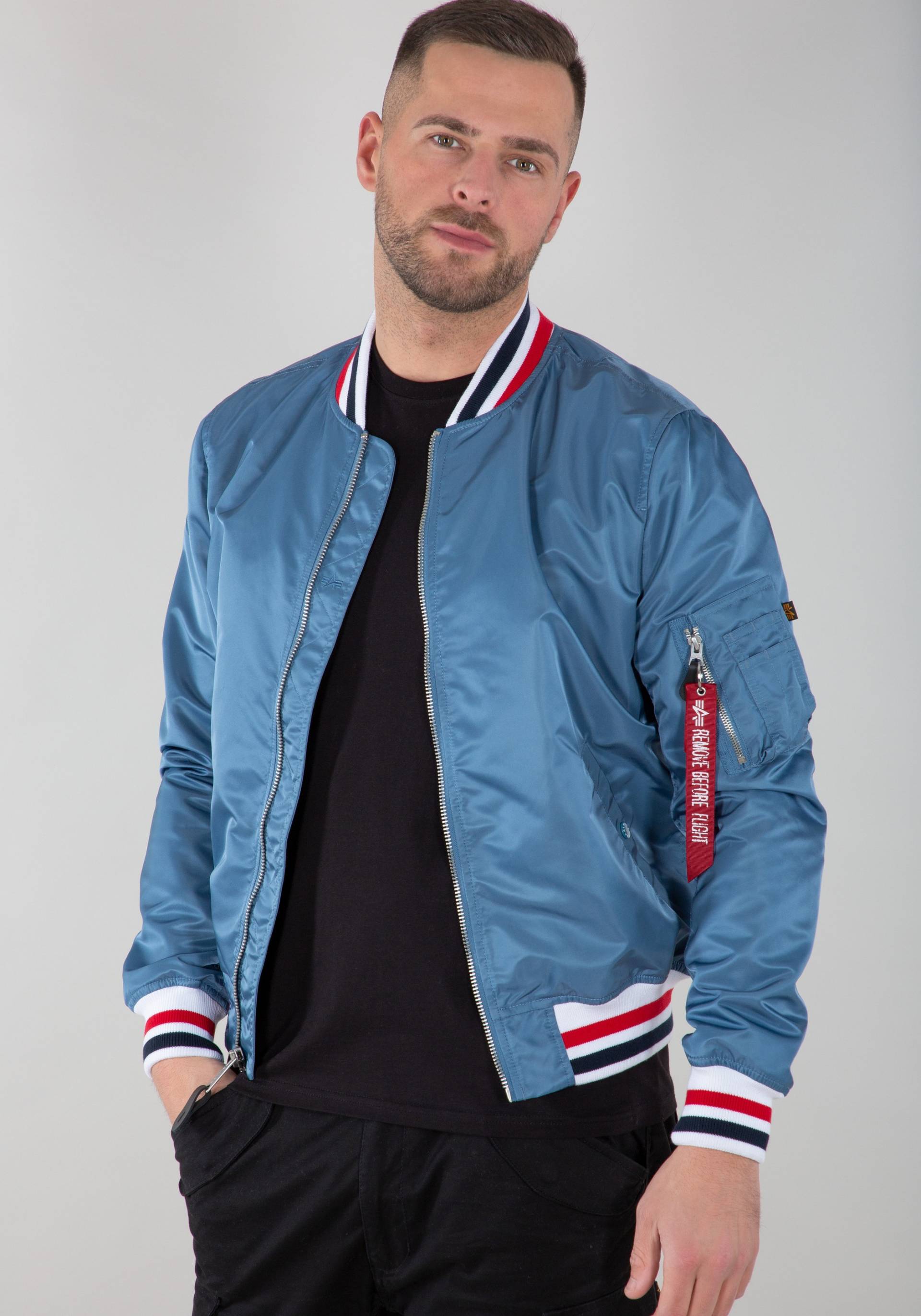 Alpha Industries Bomberjacke »ALPHA INDUSTRIES Men - Bomber & Flight Jackets MA-1 LW Tipped« von alpha industries