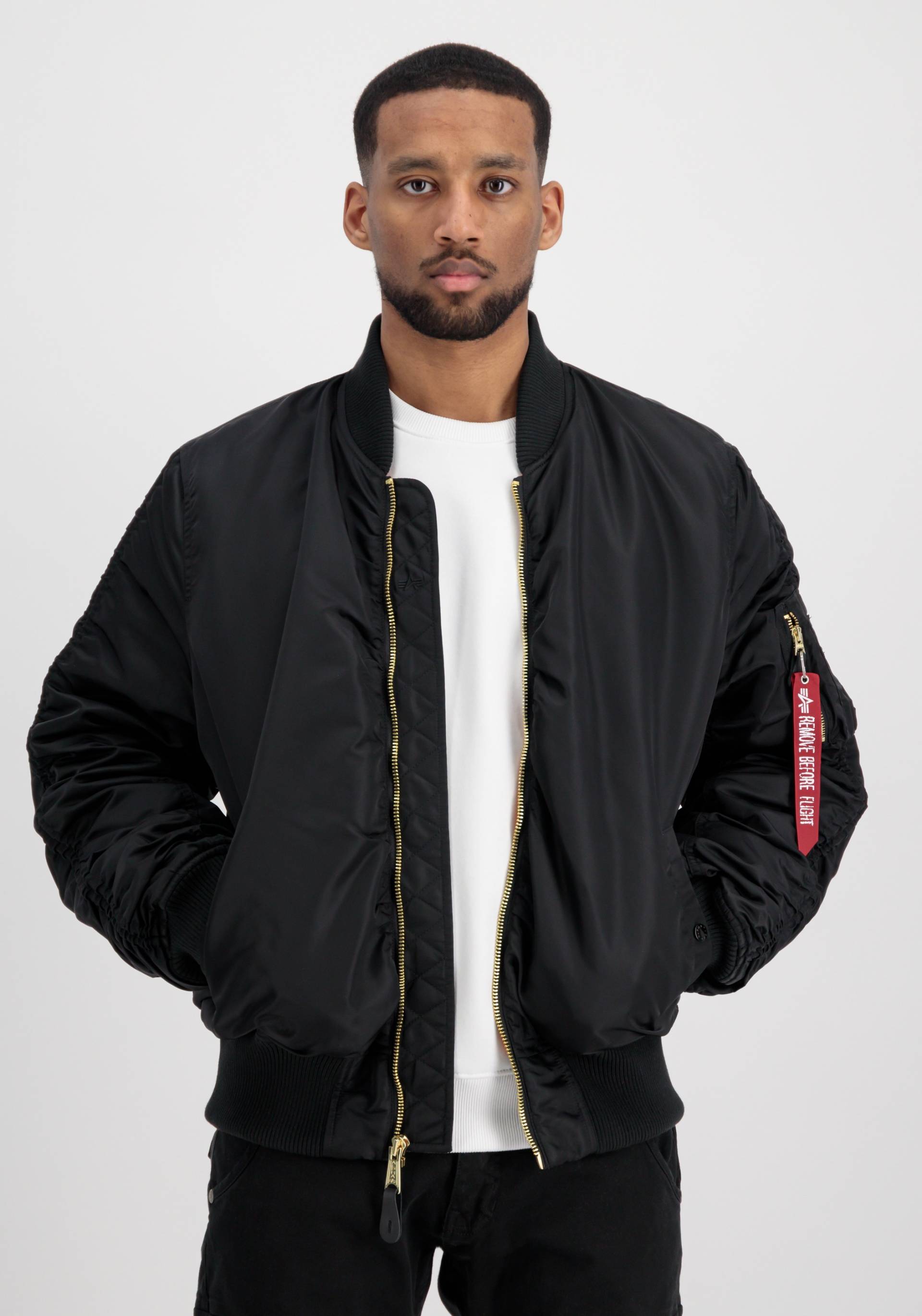 Alpha Industries Bomberjacke »ALPHA INDUSTRIES Men - Bomber & Flight Jackets MA-1 OS Puckered« von alpha industries