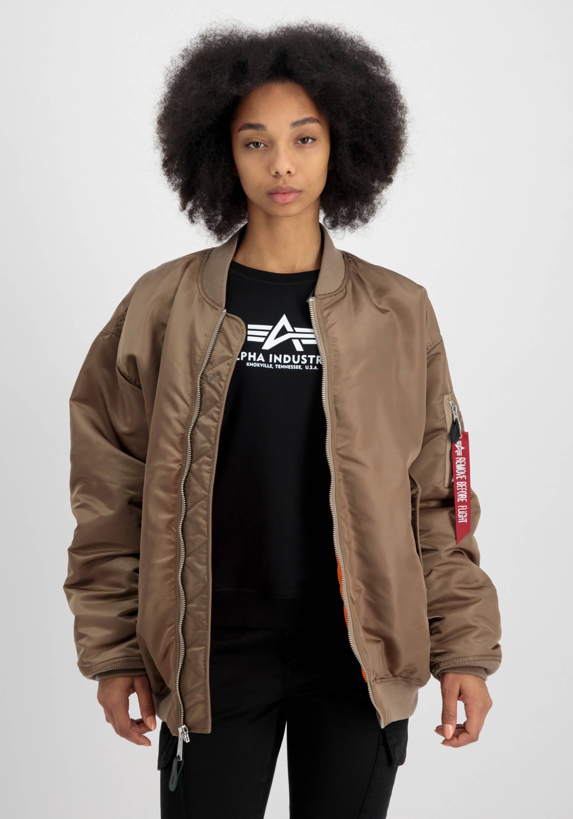 Alpha Industries Bomberjacke »ALPHA INDUSTRIES Women - Bomber & Flight Jackets MA-1 Core Wmn« von alpha industries