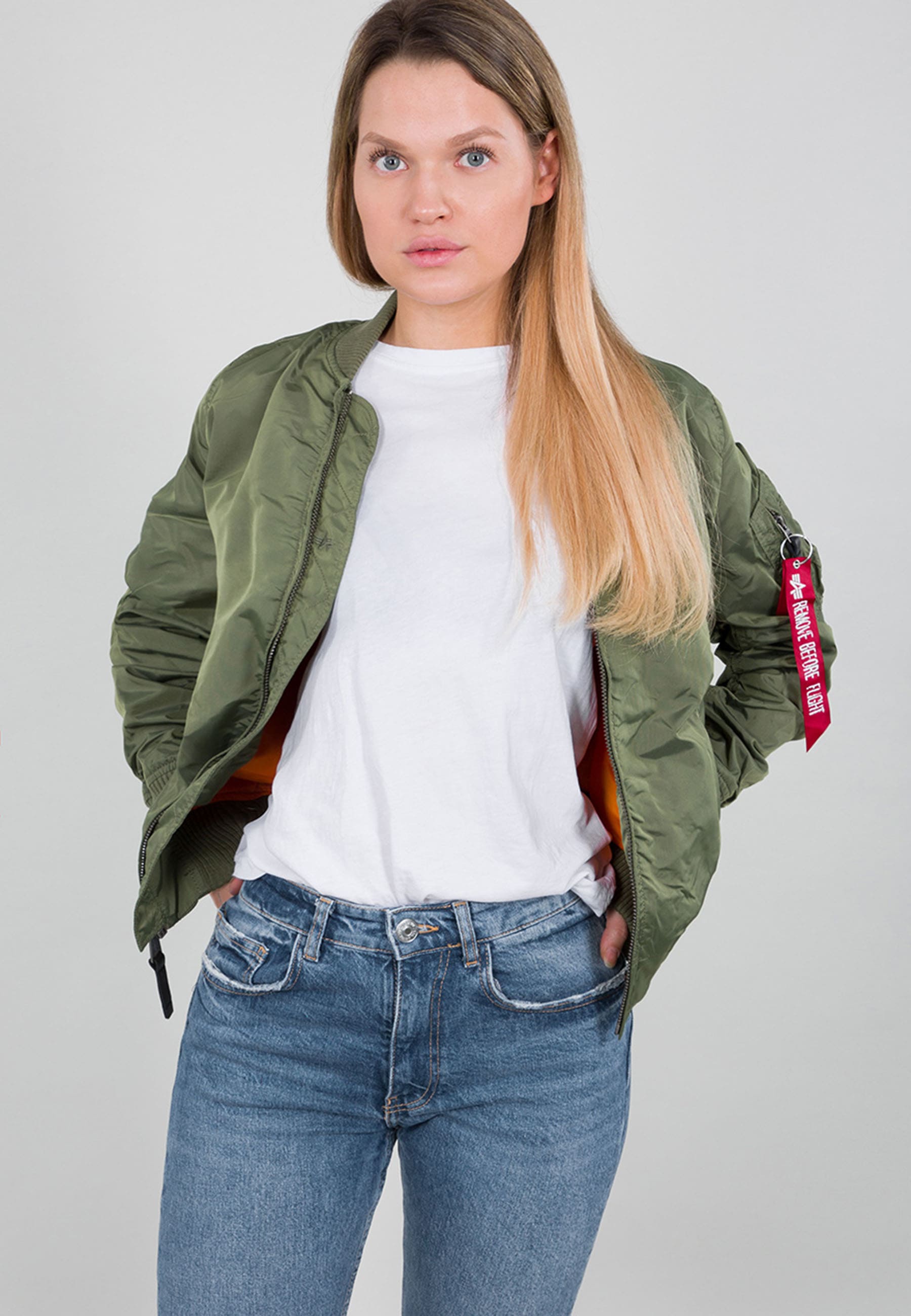 Alpha Industries Bomberjacke »Alpha Industries Women - Bomber & Flight Jackets MA-1 TT Wmn« von alpha industries