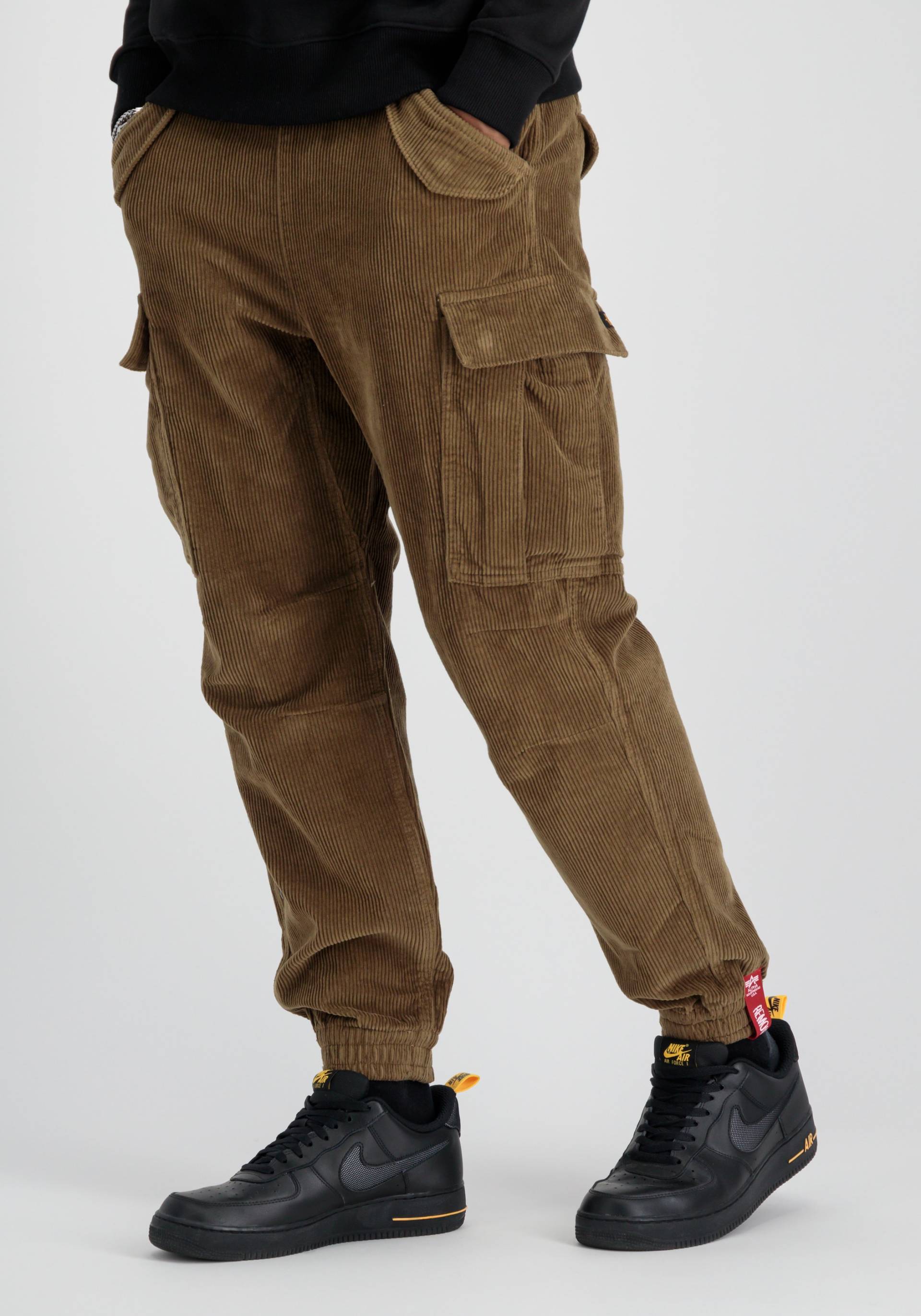 Alpha Industries Cargohose »ALPHA INDUSTRIES Men - Cargo Pants Airman Cord« von alpha industries