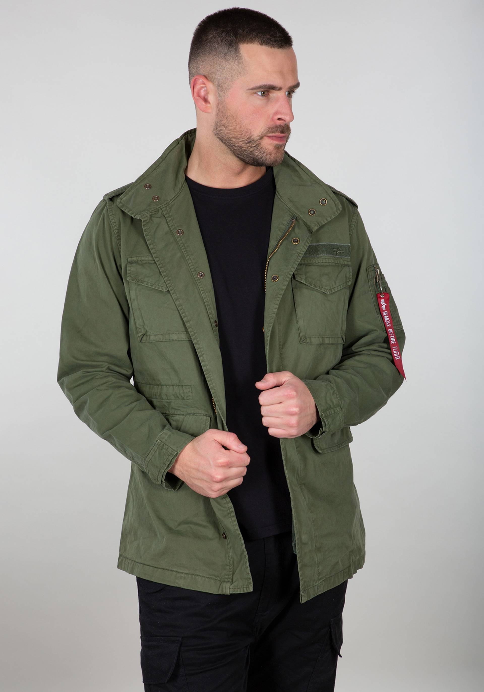 Alpha Industries Fieldjacket »ALPHA INDUSTRIES Men - Field Jackets Huntington« von alpha industries