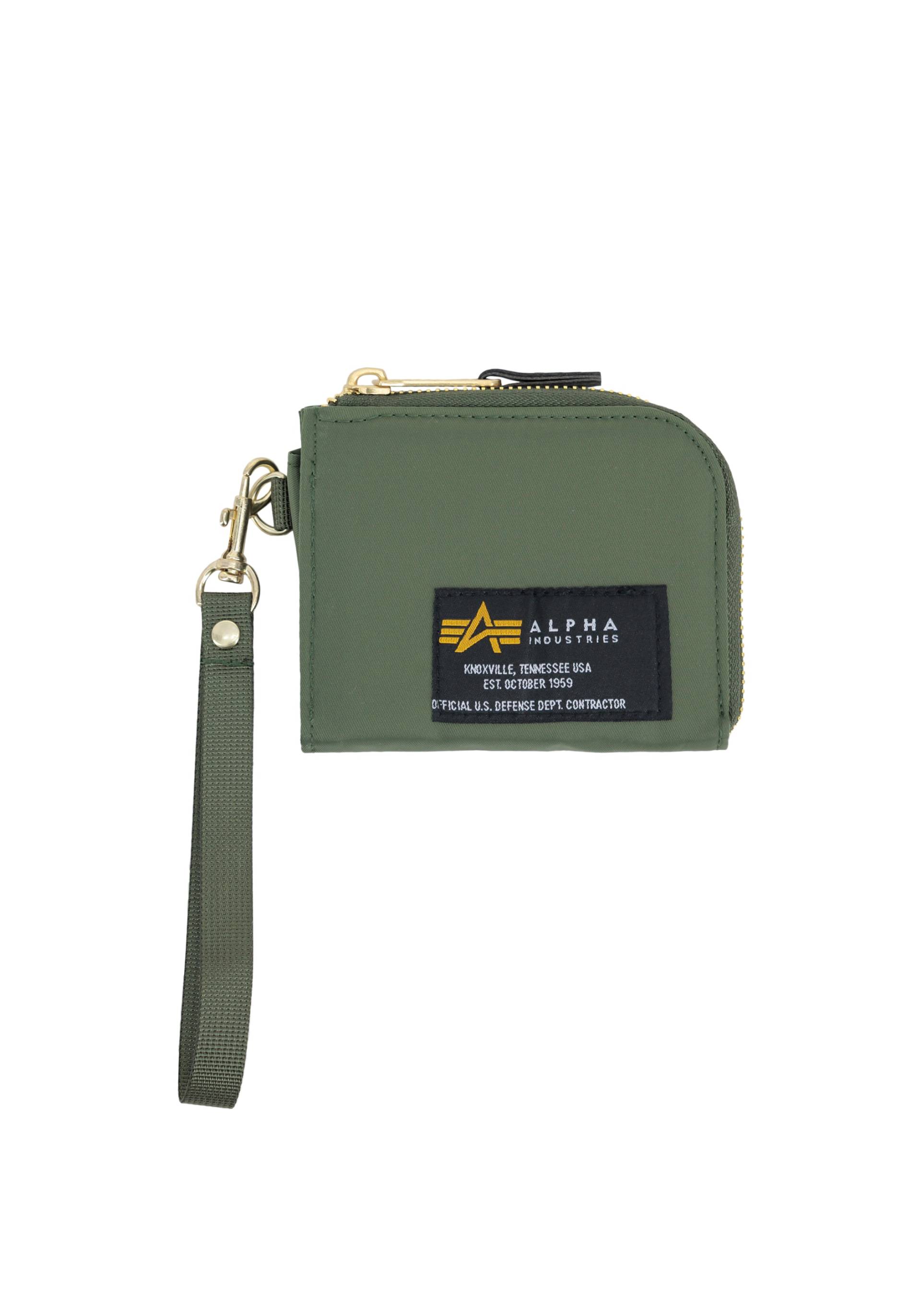 Alpha Industries Geldbörse »ALPHA INDUSTRIES Accessoires - Bags & Wallets Label Wallet« von alpha industries