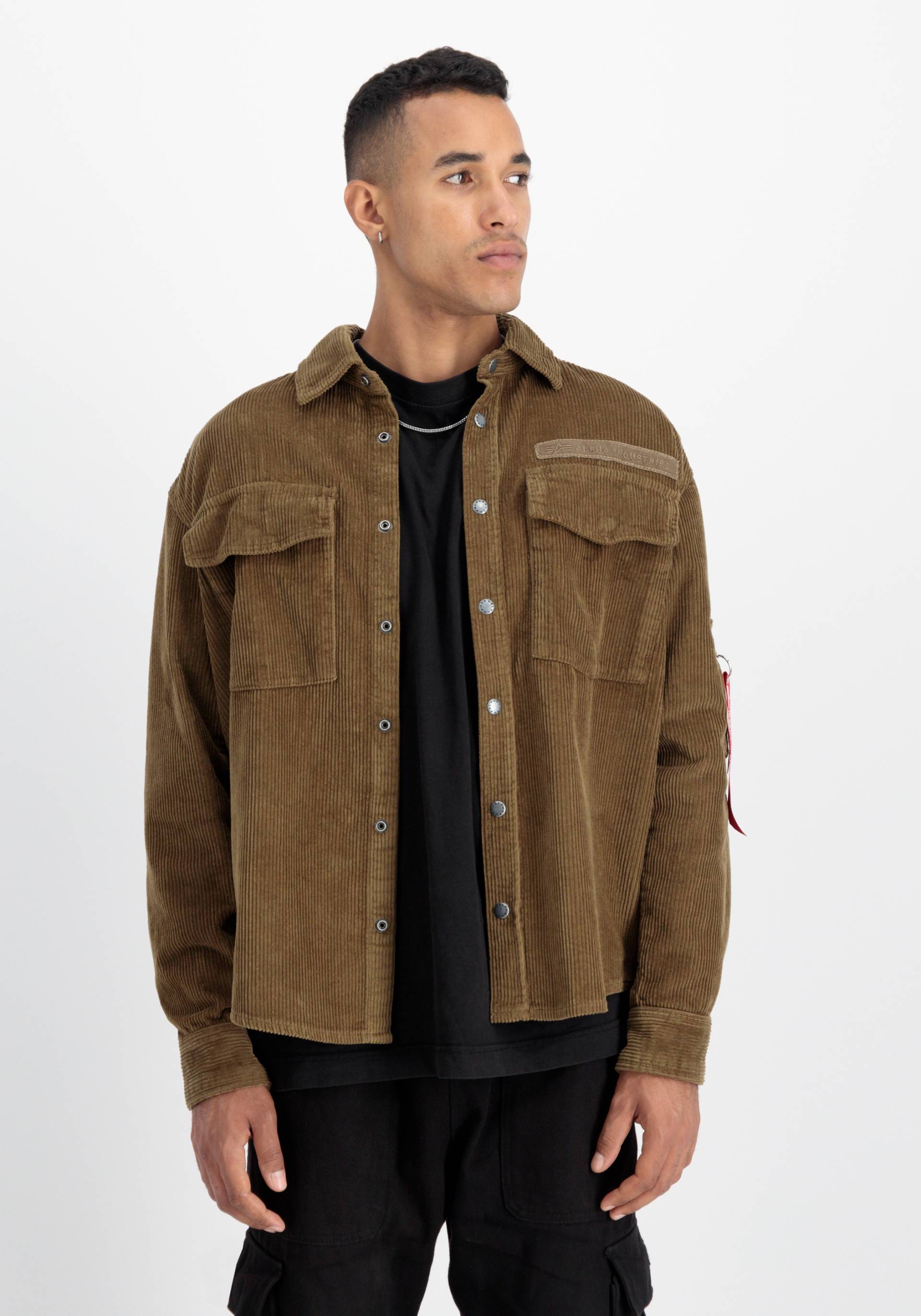 Alpha Industries Hemdjacke »ALPHA INDUSTRIES Men - Overshirts Cord Overshirt« von alpha industries