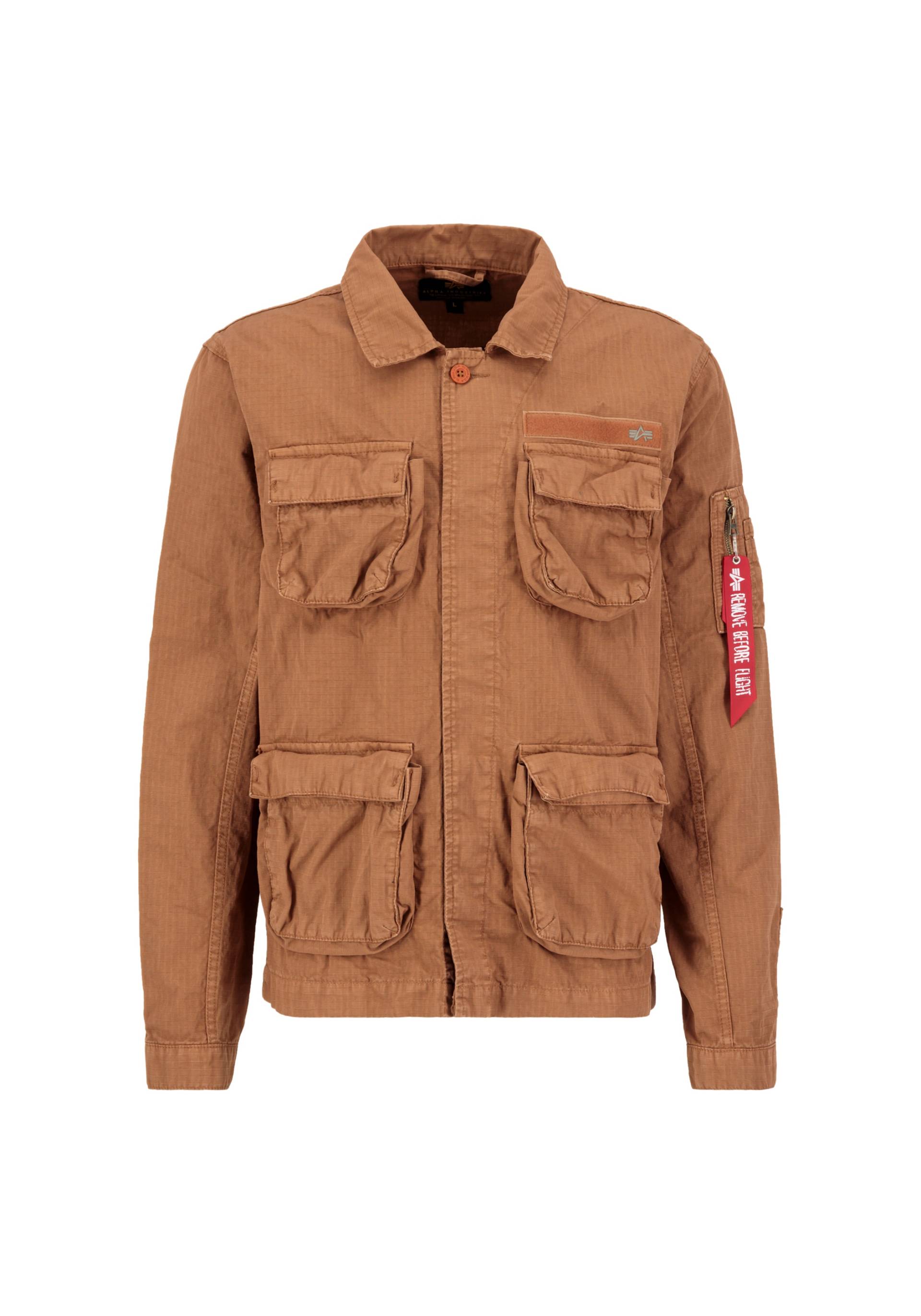 Alpha Industries Hemdjacke »ALPHA INDUSTRIES Men - Overshirts Ripstop Cargo Overshirt« von alpha industries