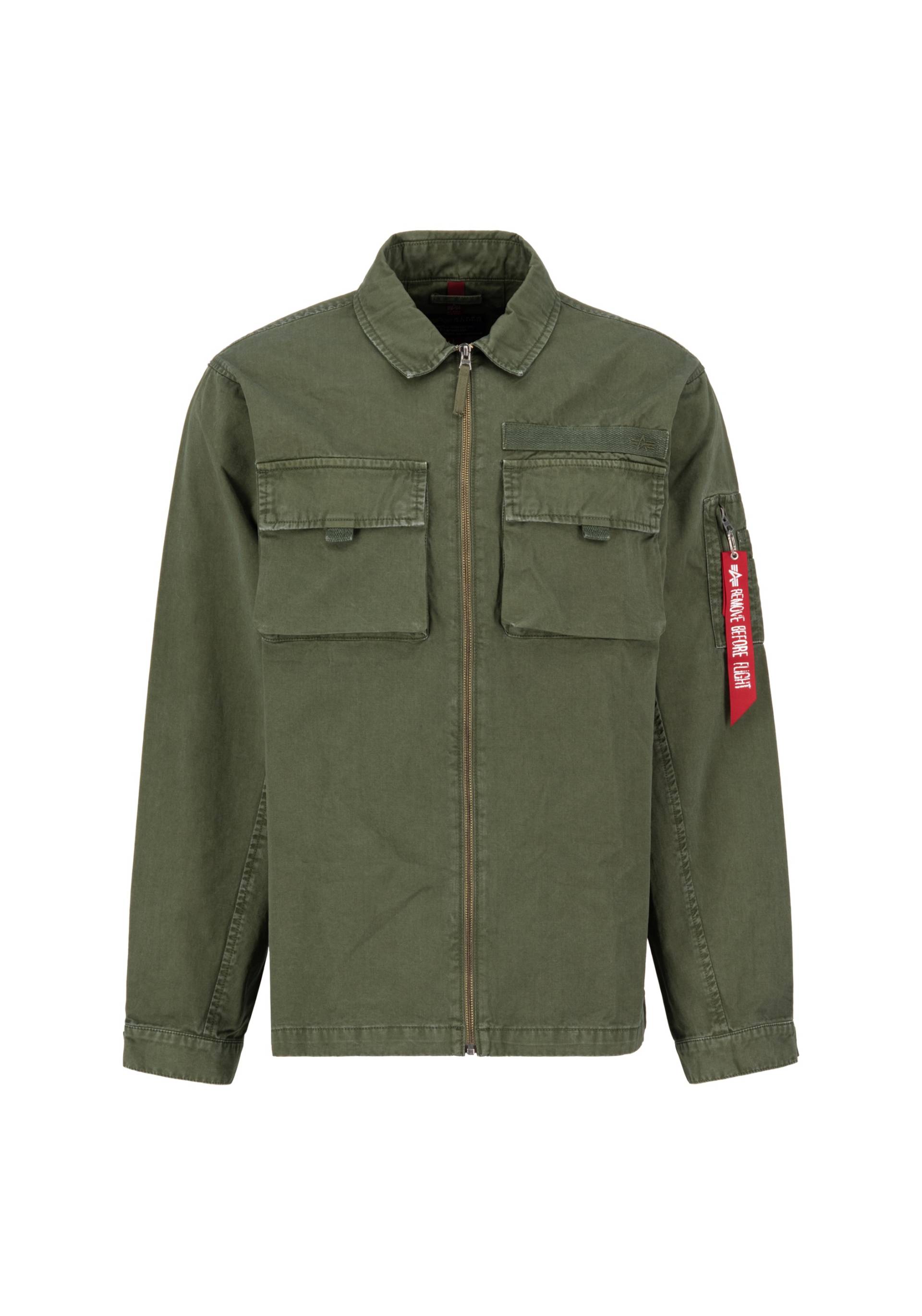 Alpha Industries Hemdjacke »ALPHA INDUSTRIES Men - Overshirts Twill Overshirt« von alpha industries