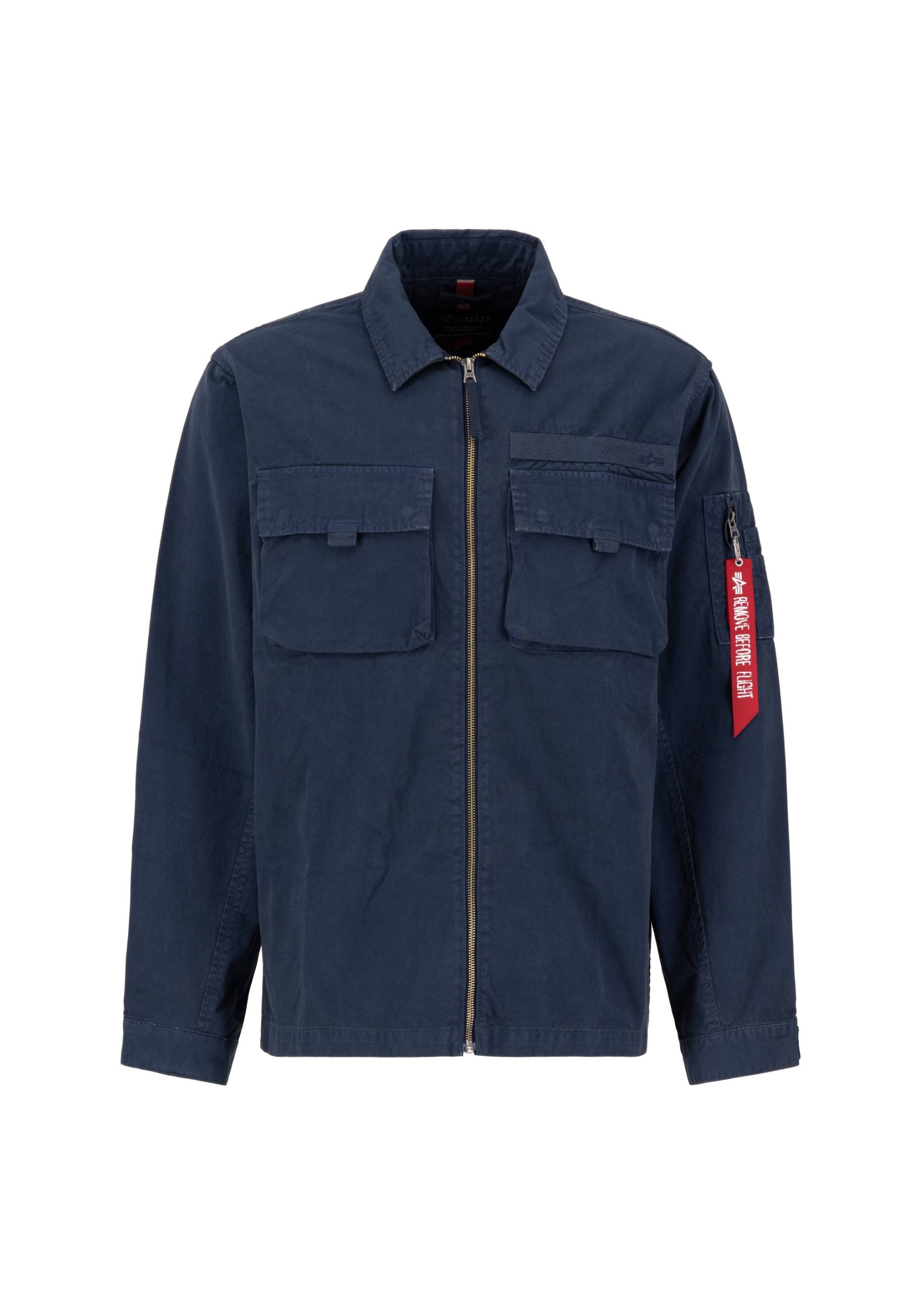 Alpha Industries Hemdjacke »ALPHA INDUSTRIES Men - Overshirts Twill Overshirt« von alpha industries