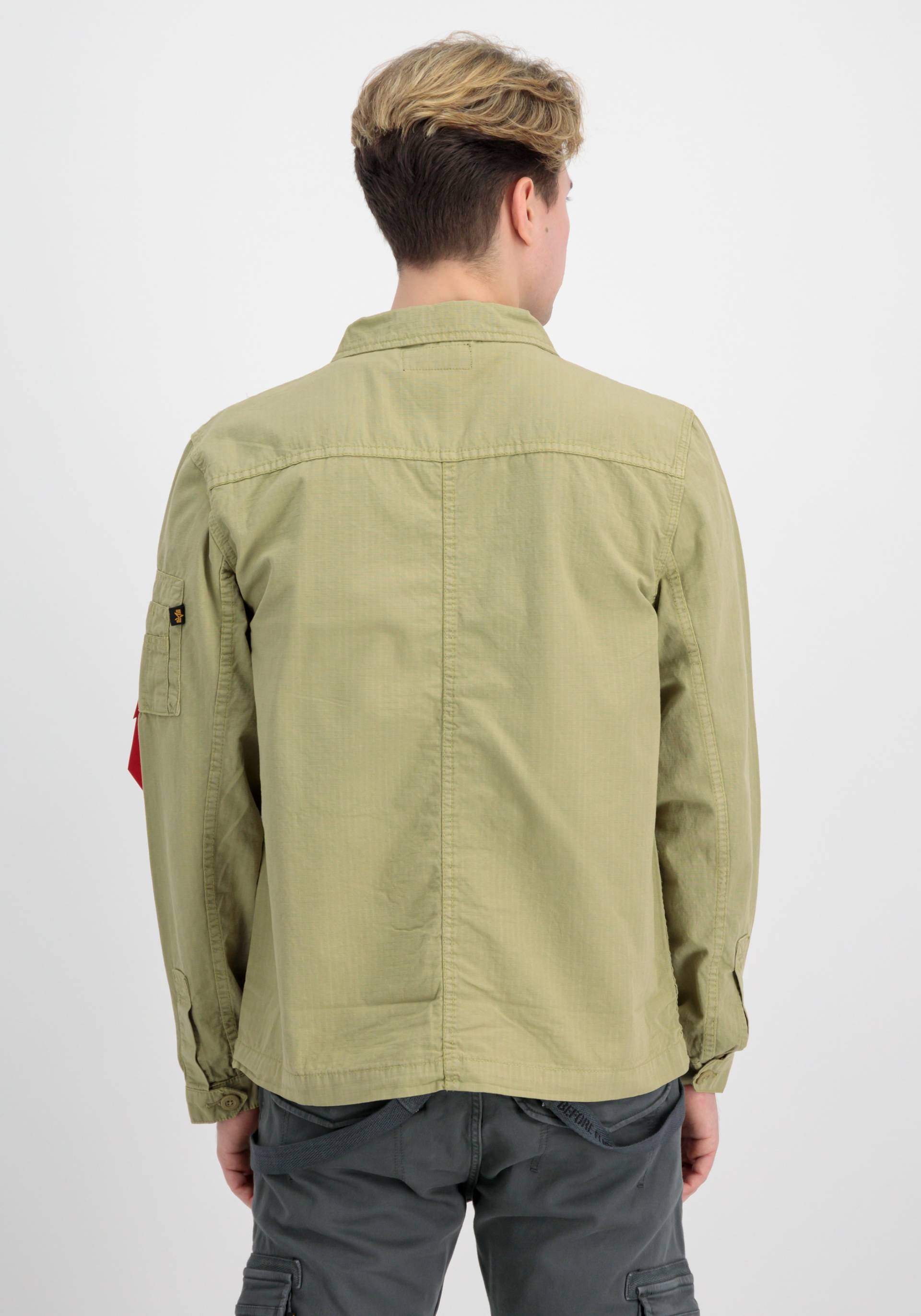 Alpha Industries Hemdjacke »ALPHA INDUSTRIES Men - Overshirts Ripstop Cargo Overshirt« von alpha industries