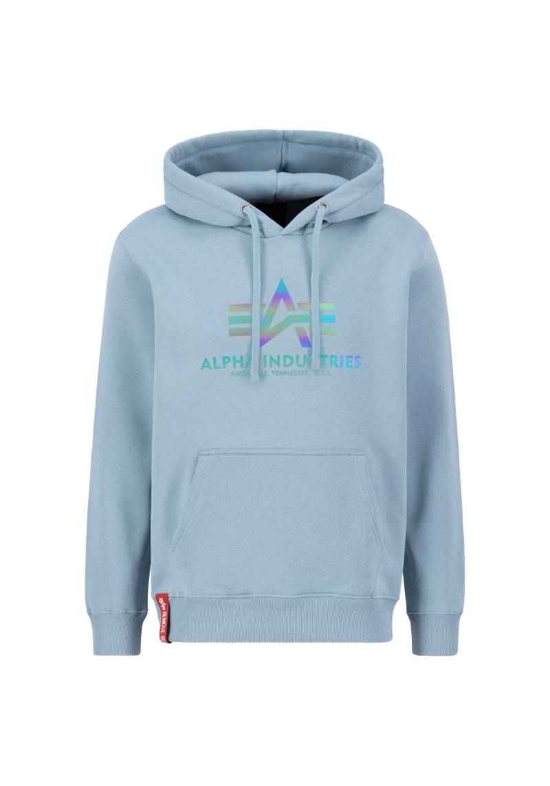 Alpha Industries Hoodie »Alpha Industries Men - Hoodies Basic Hoodie Rainbow Refl. Print« von alpha industries
