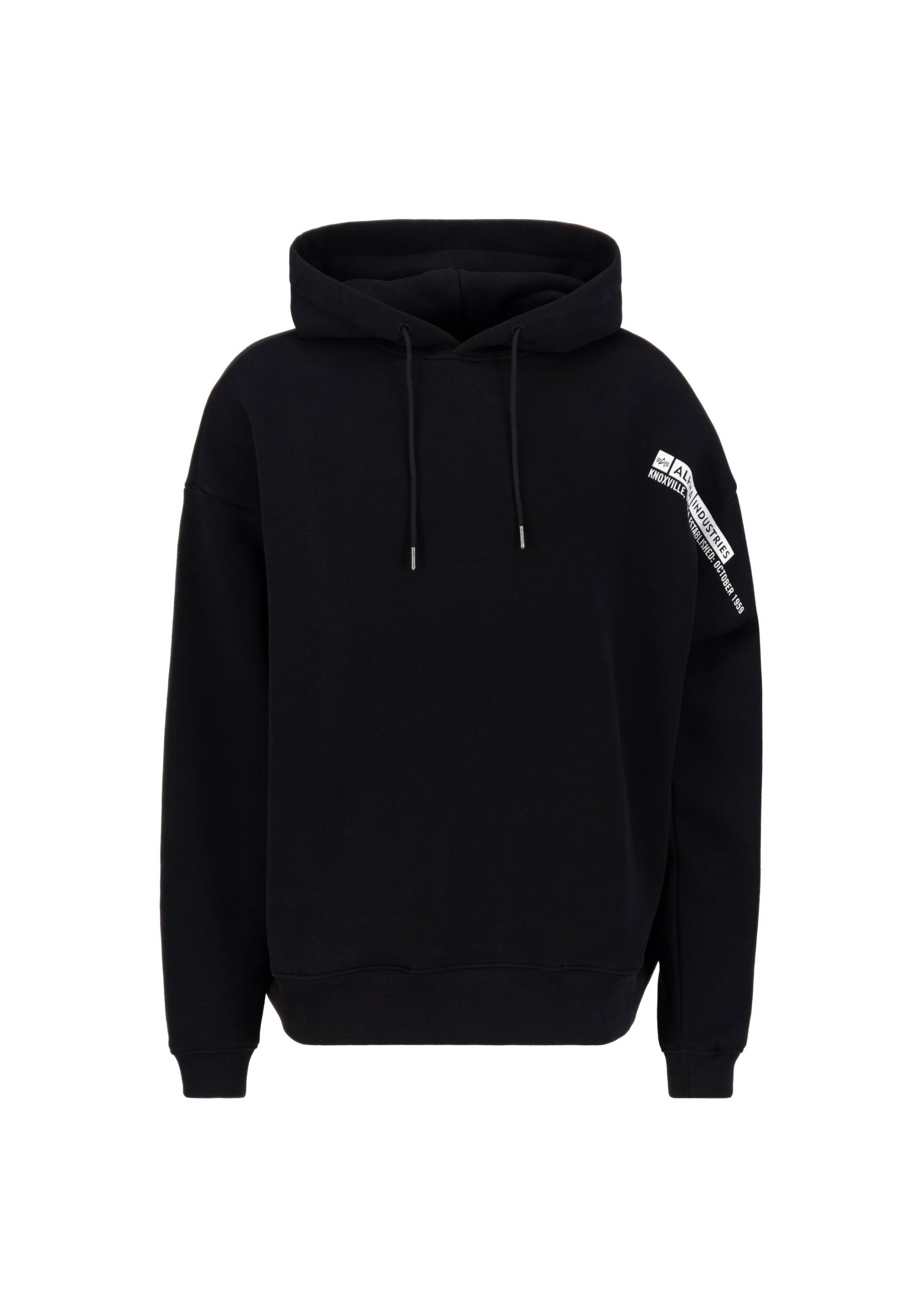 Alpha Industries Hoodie »ALPHA INDUSTRIES Men - Hoodies Flock Logo Hoody« von alpha industries