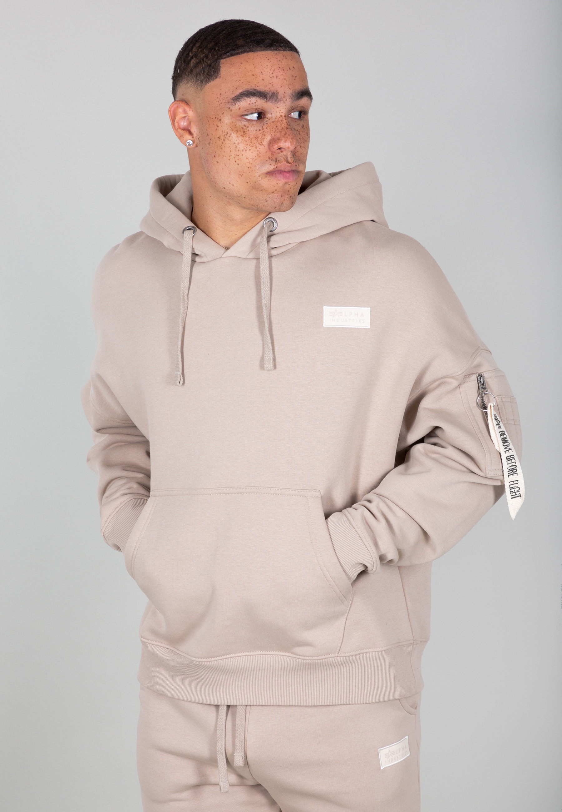 Alpha Industries Hoodie »ALPHA INDUSTRIES Men - Hoodies Organics OS Hoody« von alpha industries