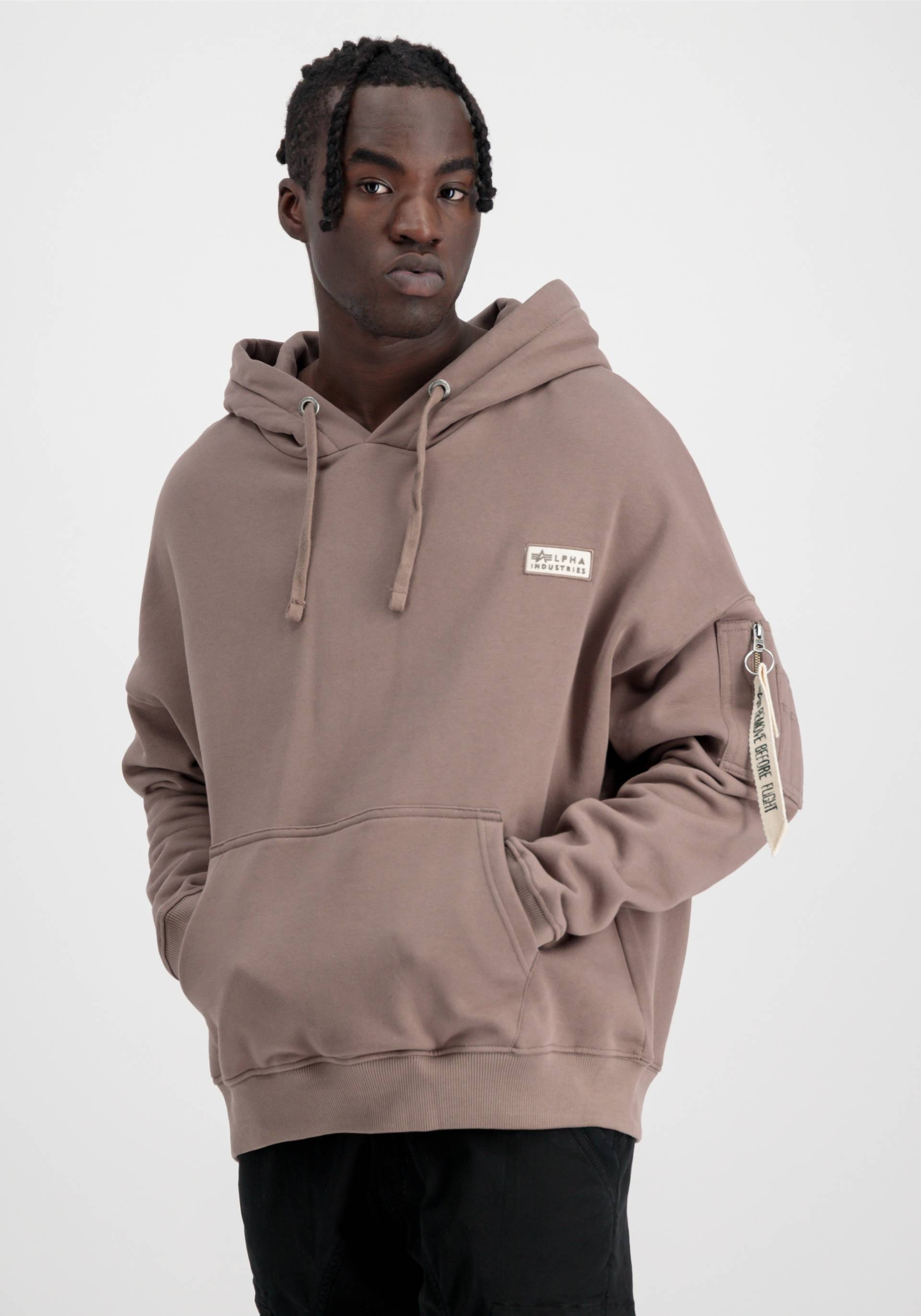 Alpha Industries Hoodie »ALPHA INDUSTRIES Men - Hoodies Organics OS Hoody« von alpha industries