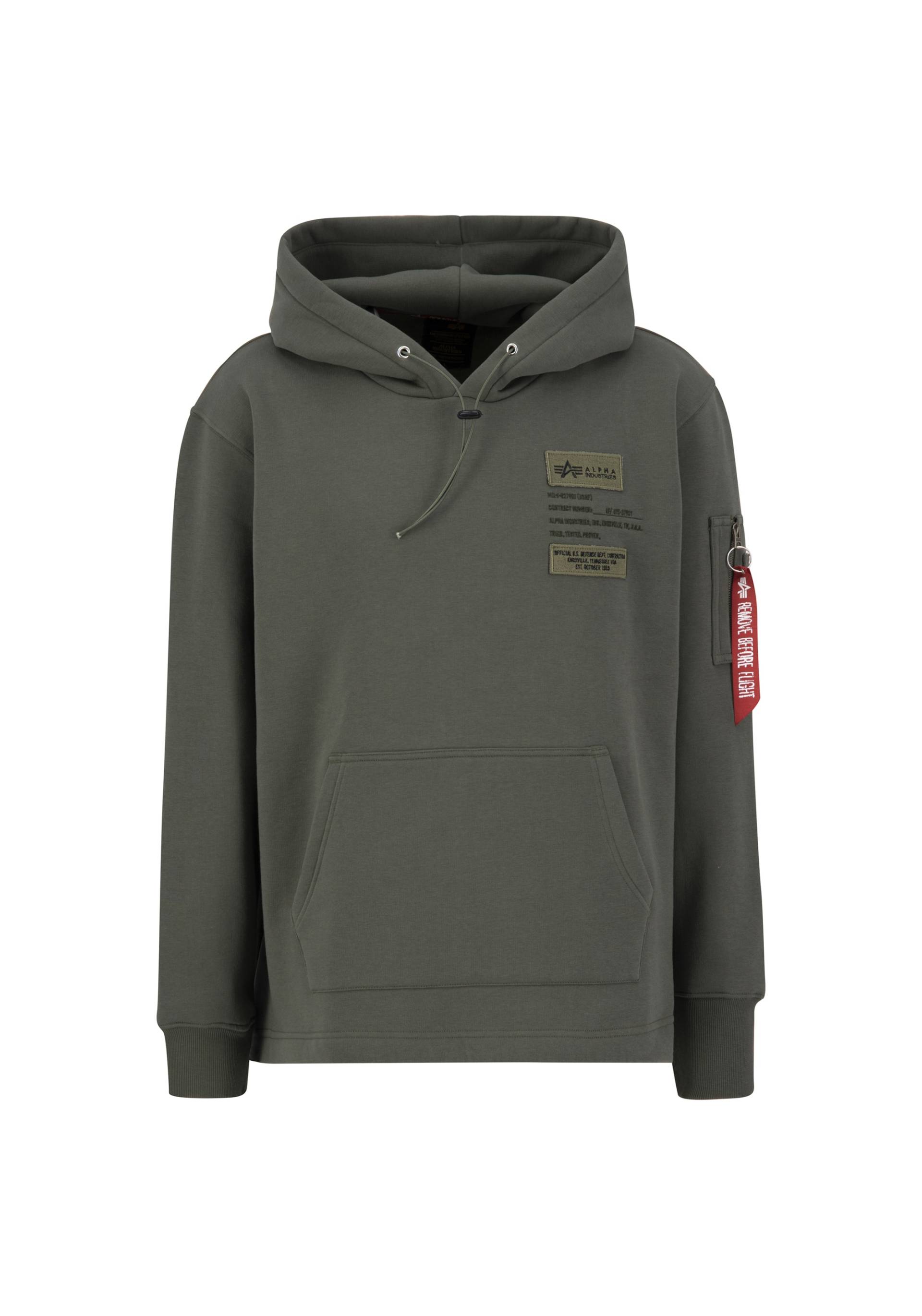 Alpha Industries Hoodie »ALPHA INDUSTRIES Men - Hoodies Patch Hoody LF« von alpha industries