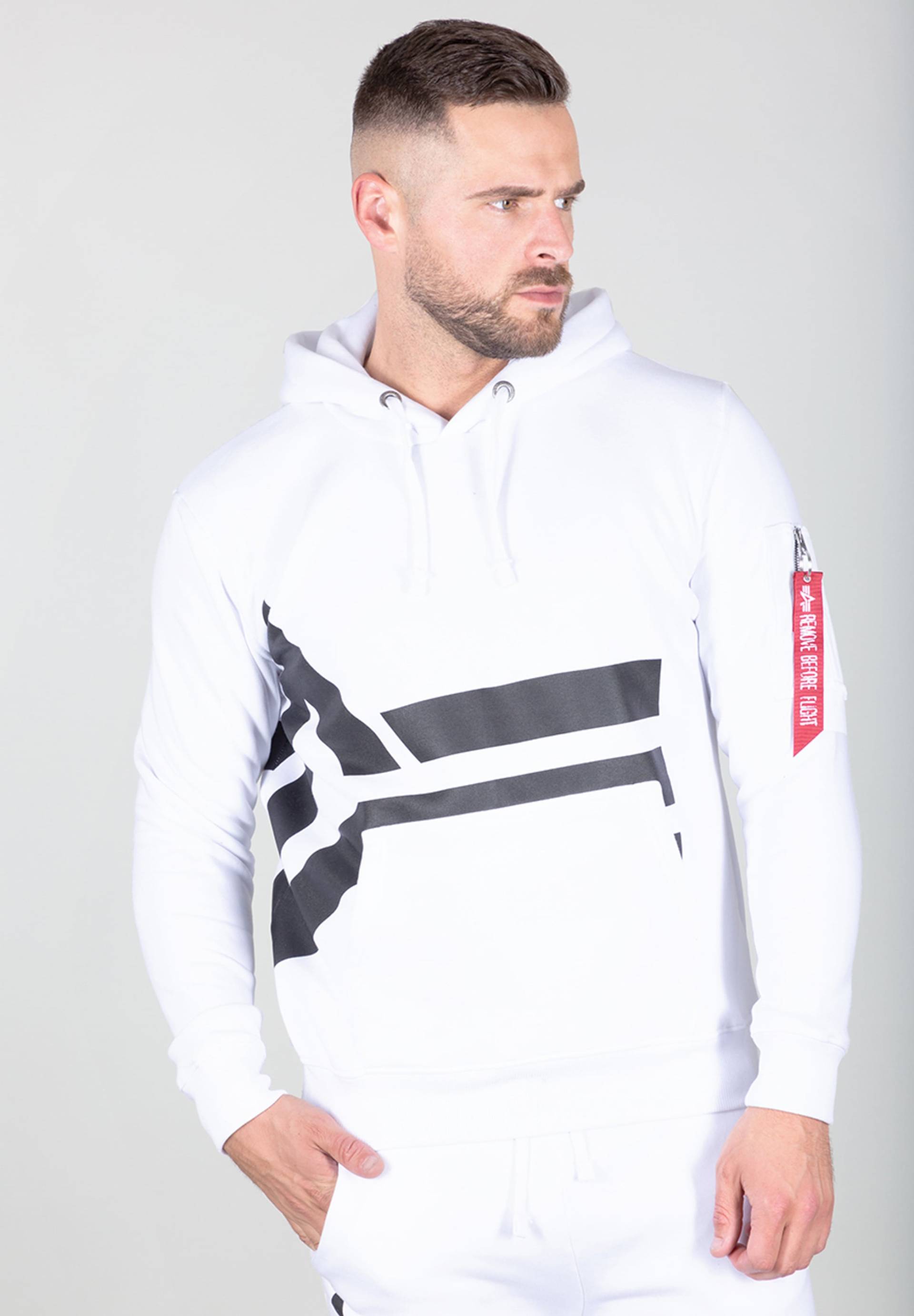 Alpha Industries Hoodie »ALPHA INDUSTRIES Men - Hoodies Side Logo Hoody« von alpha industries