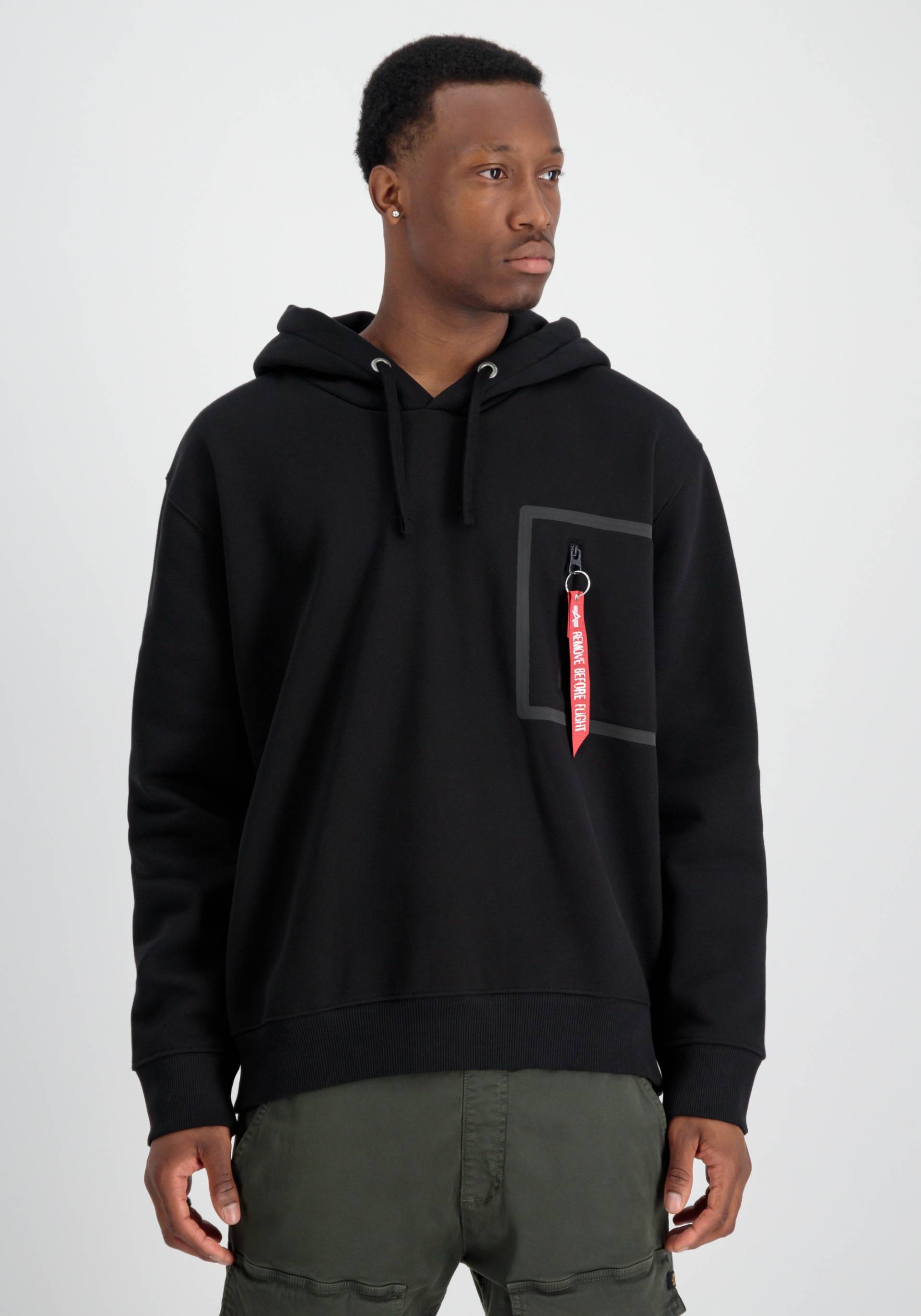 Alpha Industries Hoodie »ALPHA INDUSTRIES Men - Hoodies Taped Pocket Hoody« von alpha industries