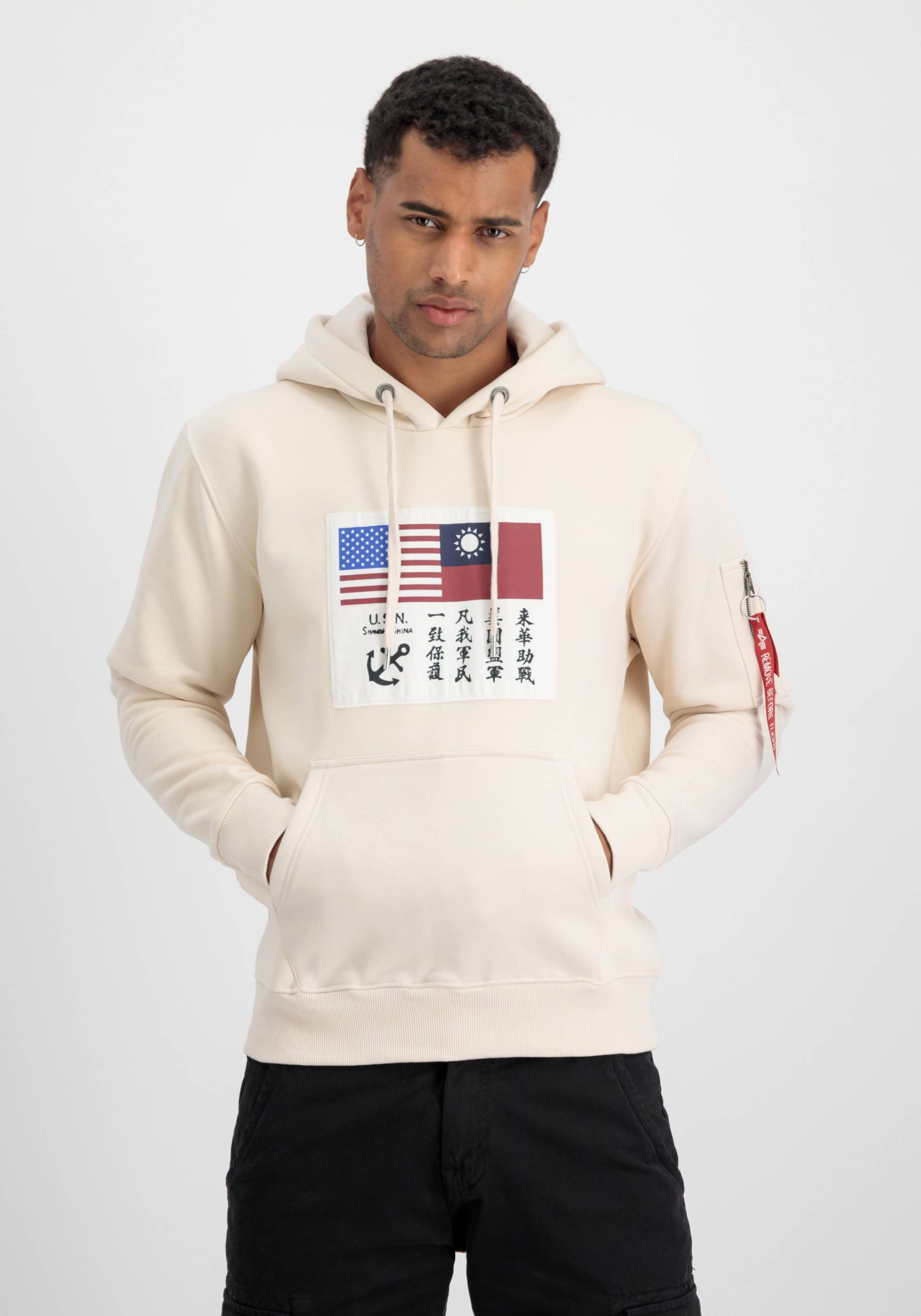 Alpha Industries Hoodie »ALPHA INDUSTRIES Men - Hoodies USN Blood Chit Hoody« von alpha industries