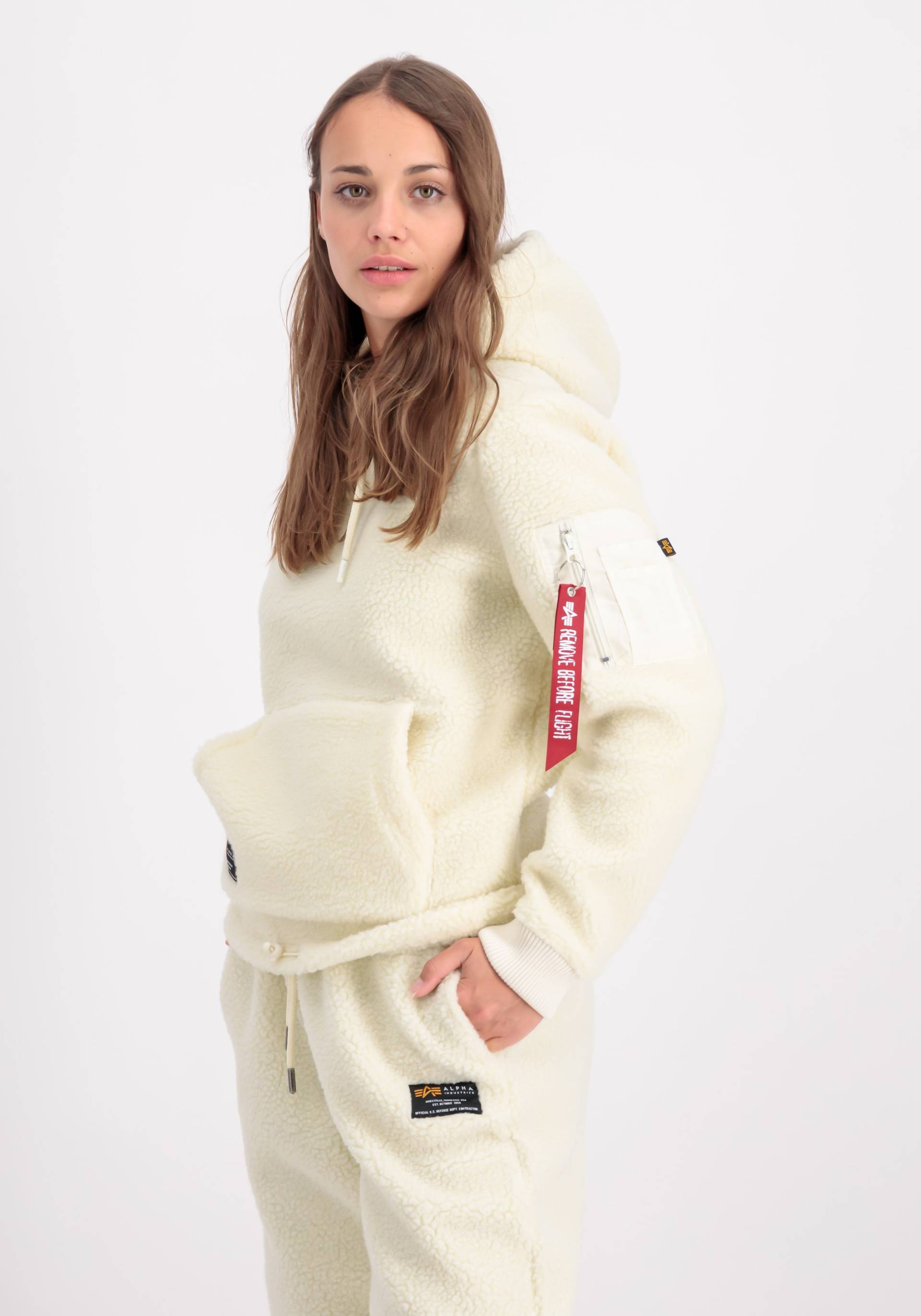 Alpha Industries Hoodie »ALPHA INDUSTRIES Women - Hoodies Teddy Hoody Wmn« von alpha industries