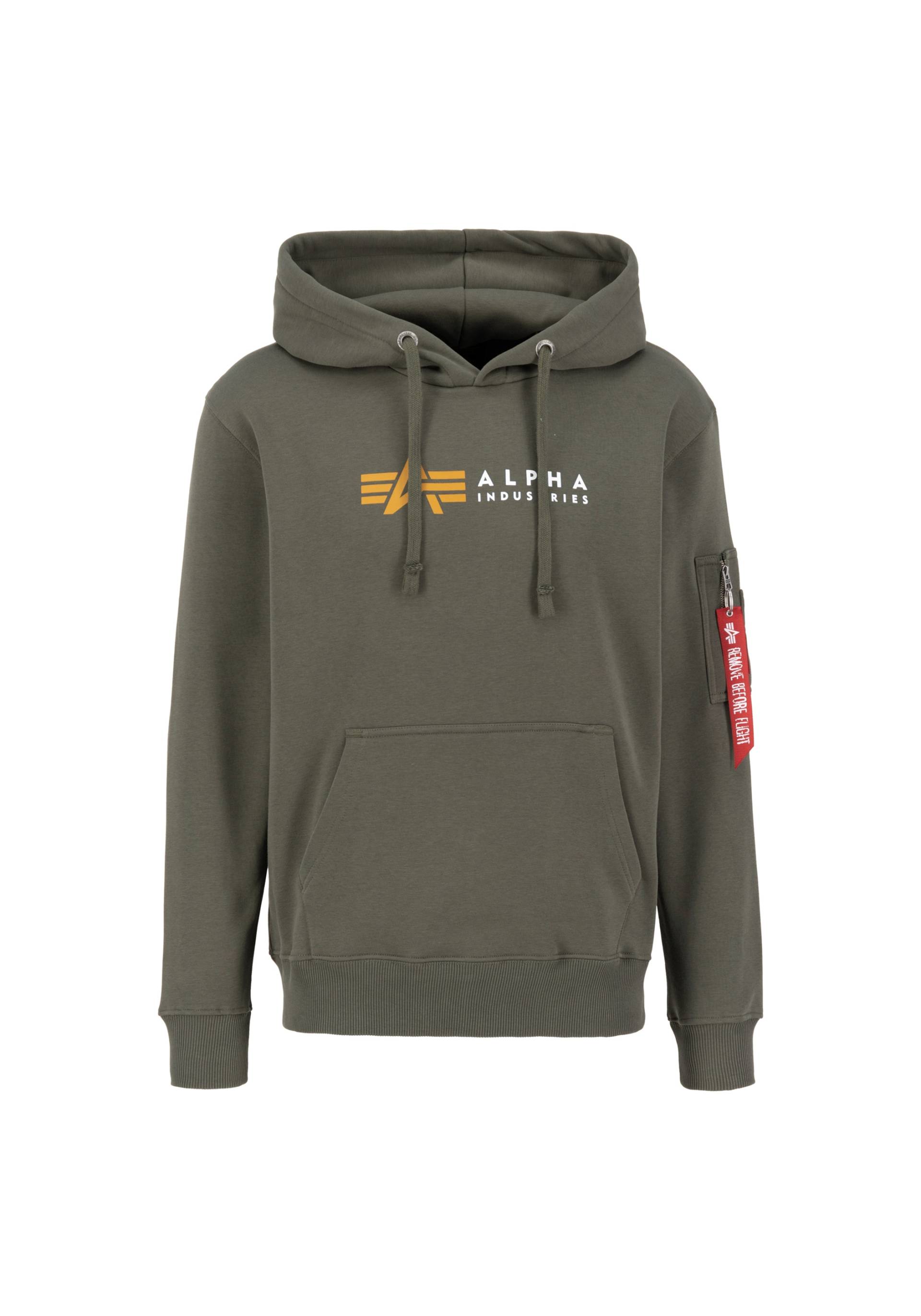 Alpha Industries Hoodie »ALPHA INDUSTRIES Men - Hoodies Alpha Label Hoody« von alpha industries