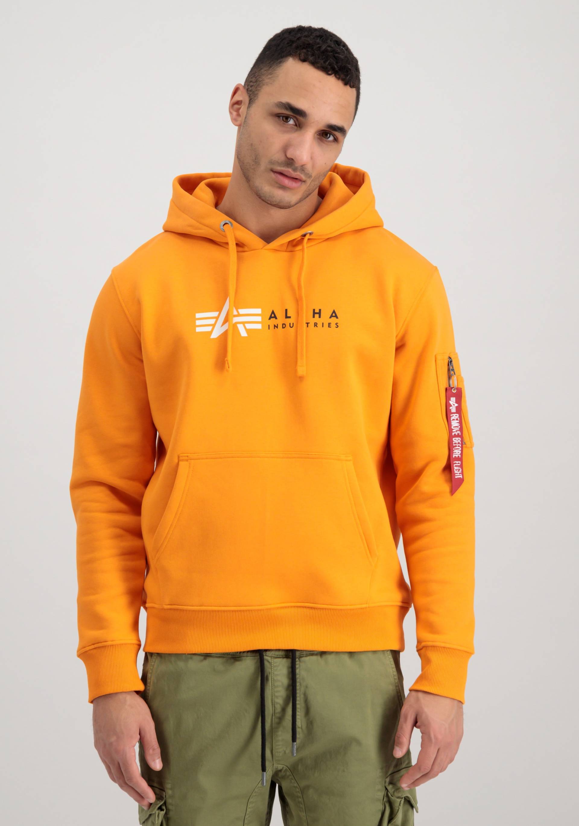 Alpha Industries Hoodie »ALPHA INDUSTRIES Men - Hoodies Alpha Label Hoody« von alpha industries