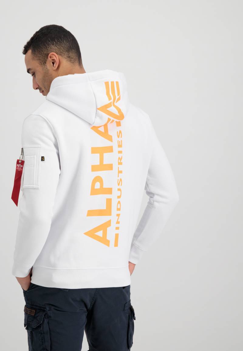 Alpha Industries Hoodie »ALPHA INDUSTRIES Men - Hoodies Back Print Hoody Neon Print« von alpha industries