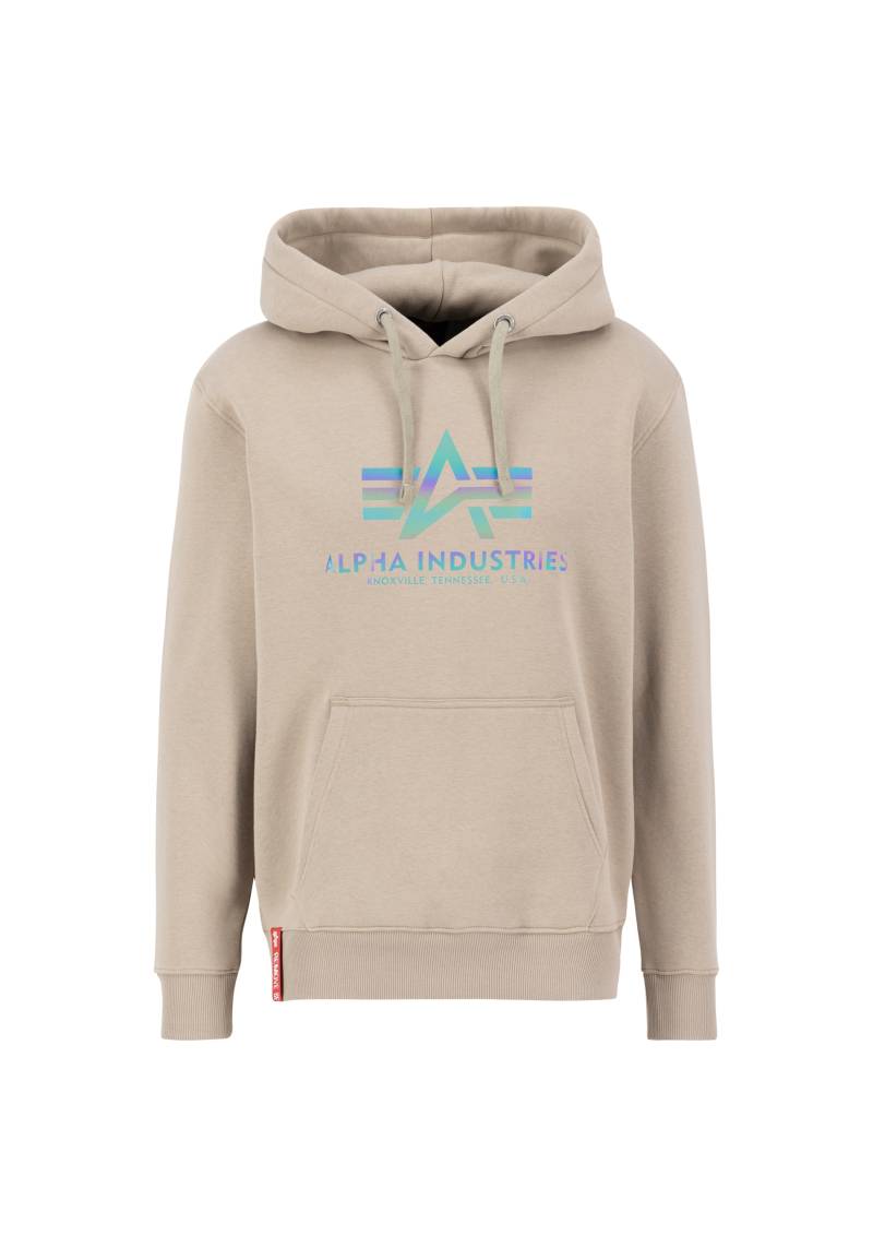 Alpha Industries Hoodie »Alpha Industries Men - Hoodies Basic Hoodie Rainbow Refl. Print« von alpha industries