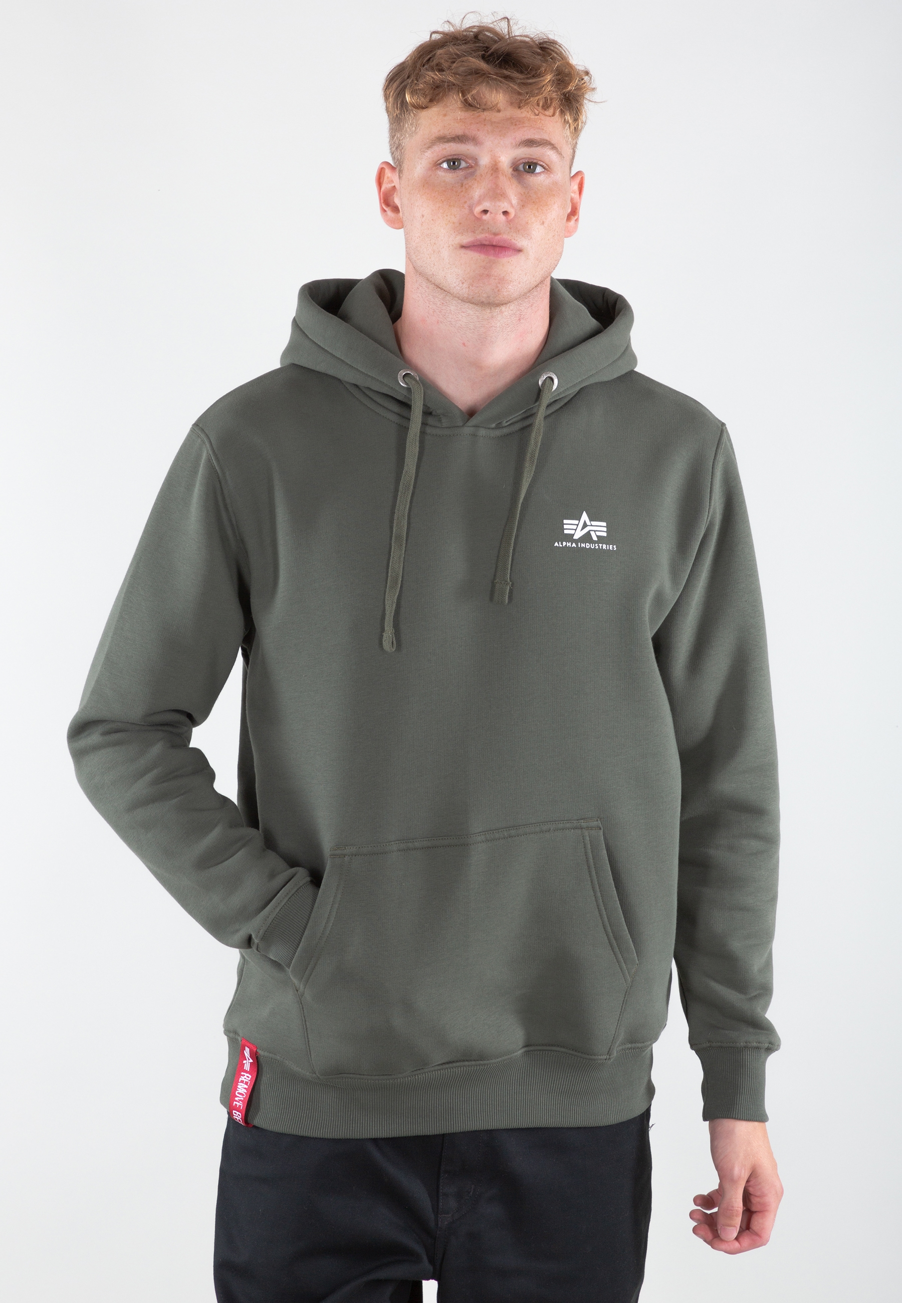 Alpha Industries Hoodie »Alpha Industries Men - Hoodies Basic Hoody Small Logo« von alpha industries