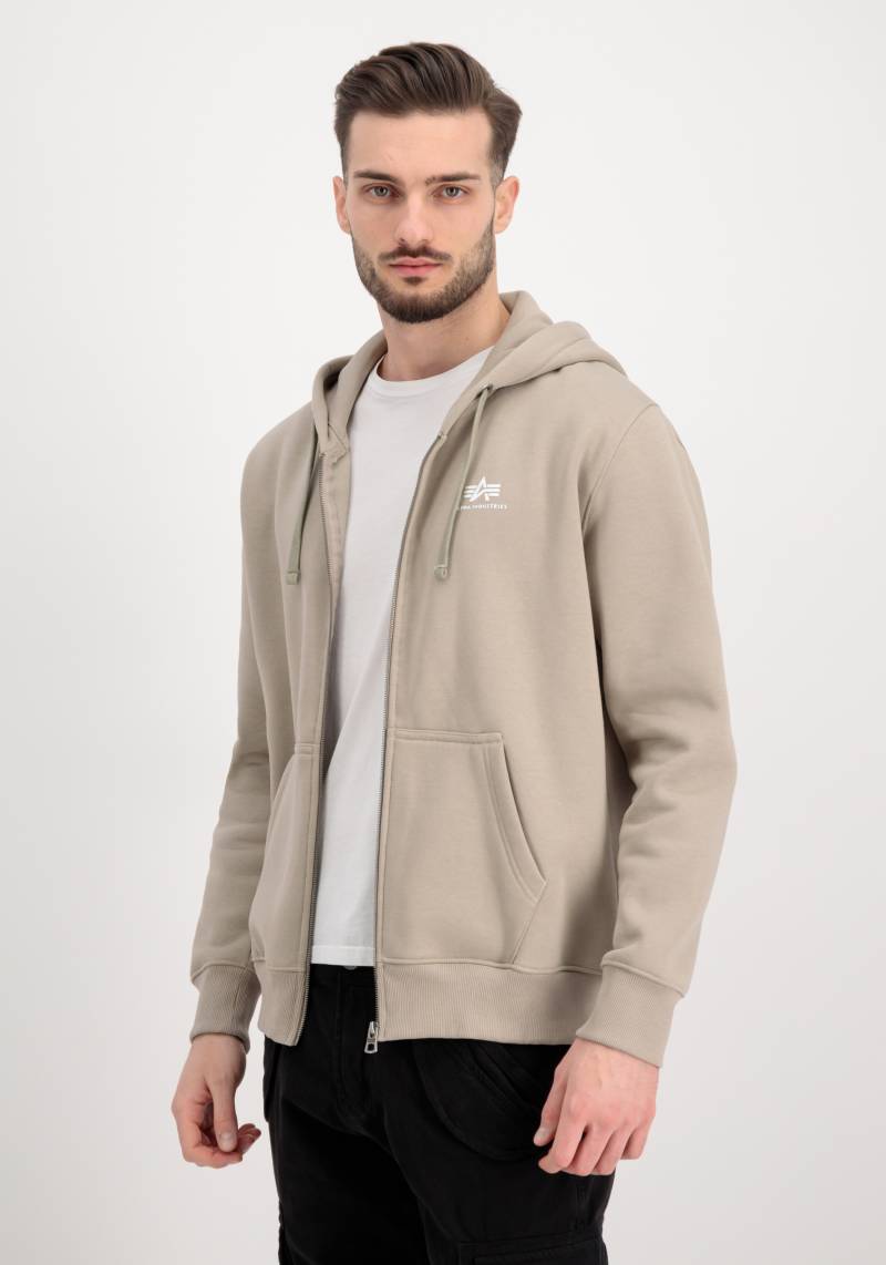 Alpha Industries Hoodie »ALPHA INDUSTRIES Men - Hoodies Basic Zip Hoody SL« von alpha industries