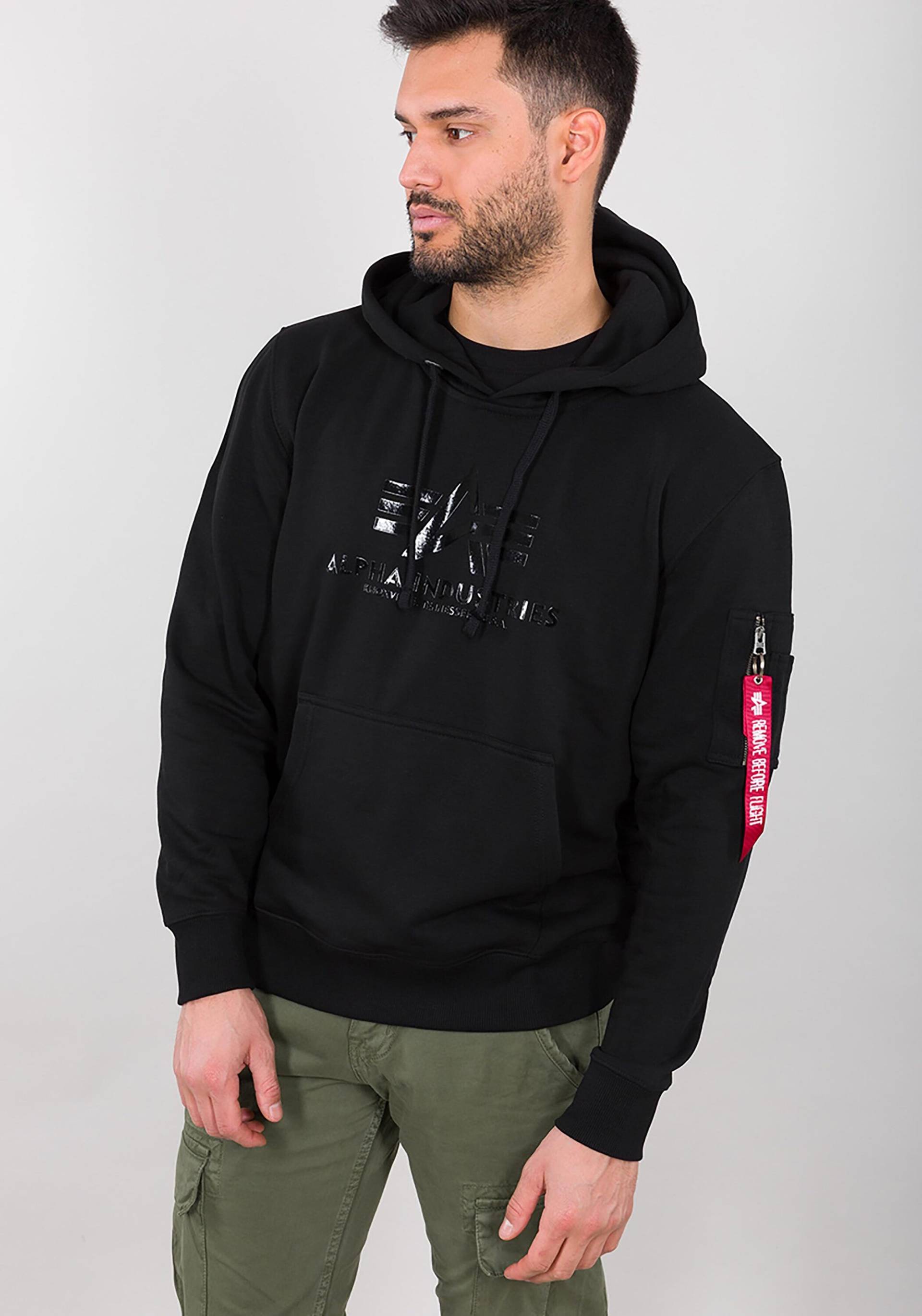 Alpha Industries Hoodie »ALPHA INDUSTRIES Men - Hoodies Vinyl Logo Hoody« von alpha industries