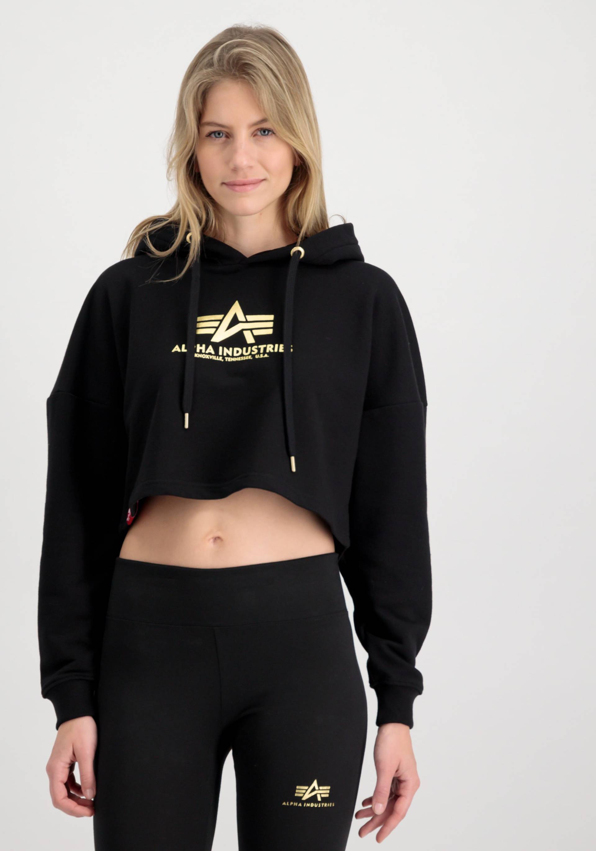 Alpha Industries Hoodie »ALPHA INDUSTRIES Women - Hoodies Basic Hoody COS Foil Print Wmn« von alpha industries