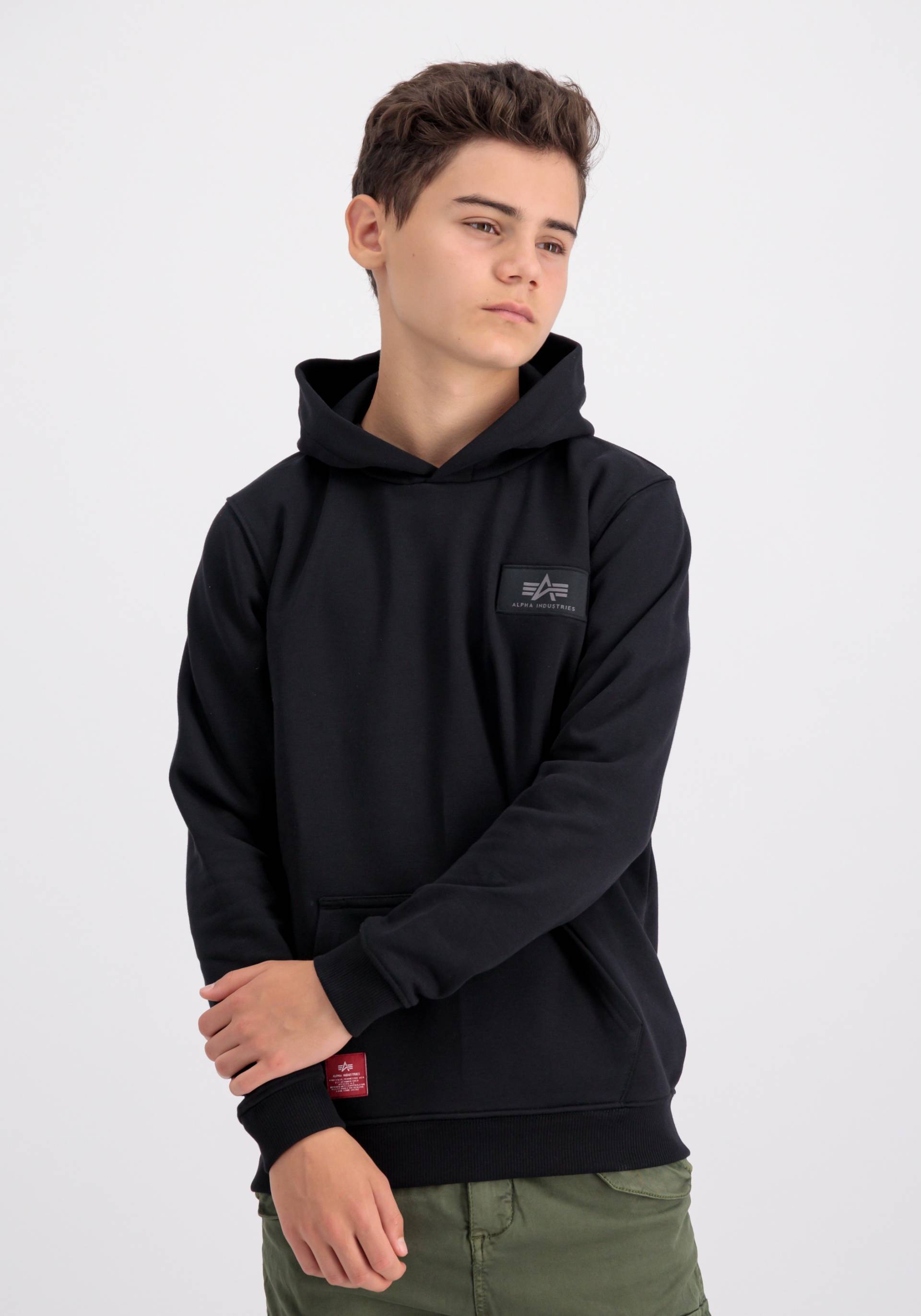 Alpha Industries Kapuzenshirt »ALPHA INDUSTRIES Kids - Hoodies Back Print Hoody Kids« von alpha industries