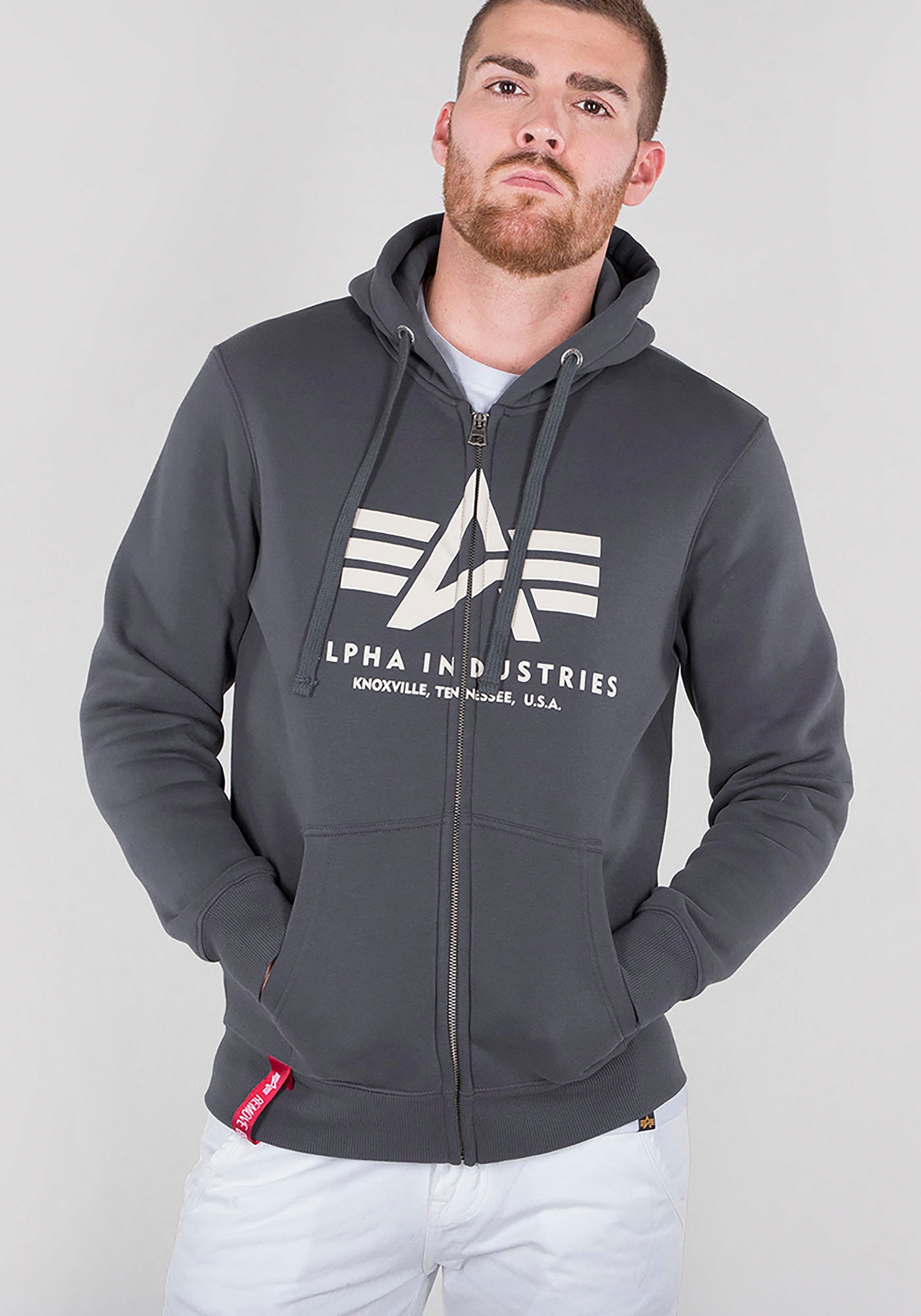 Alpha Industries Kapuzensweatjacke »BASIC ZIP HOODY« von alpha industries