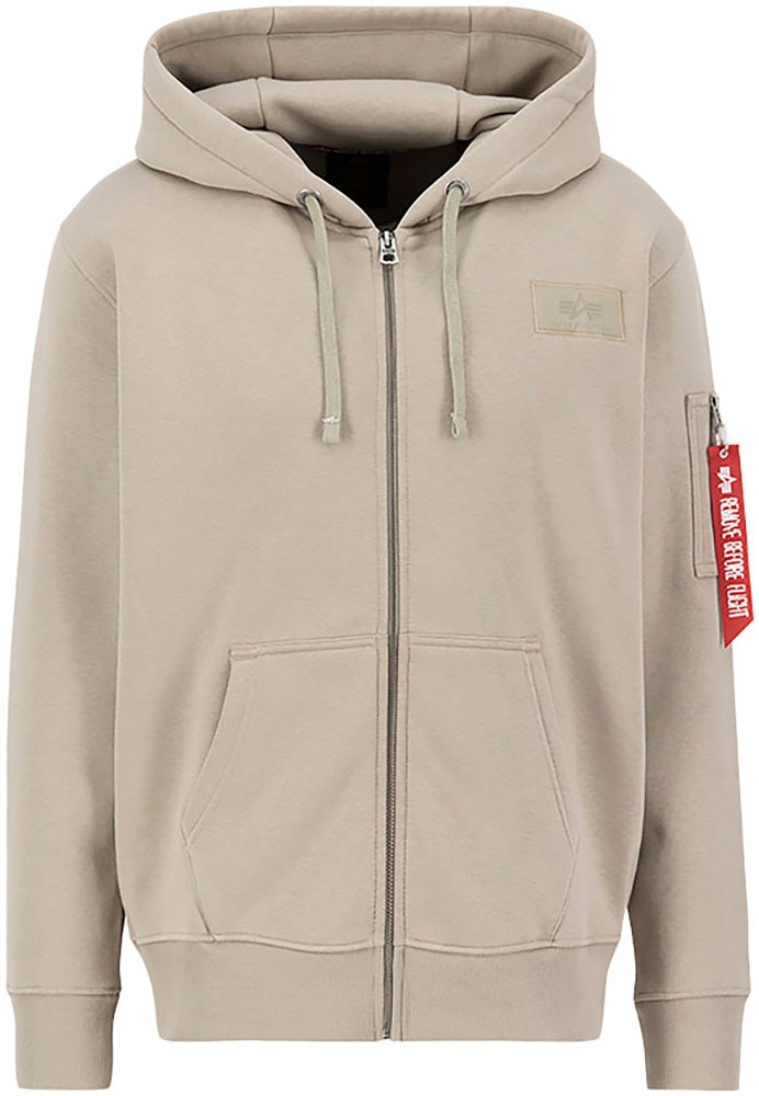 Alpha Industries Kapuzensweatjacke »Back Print Zip Hoody« von alpha industries