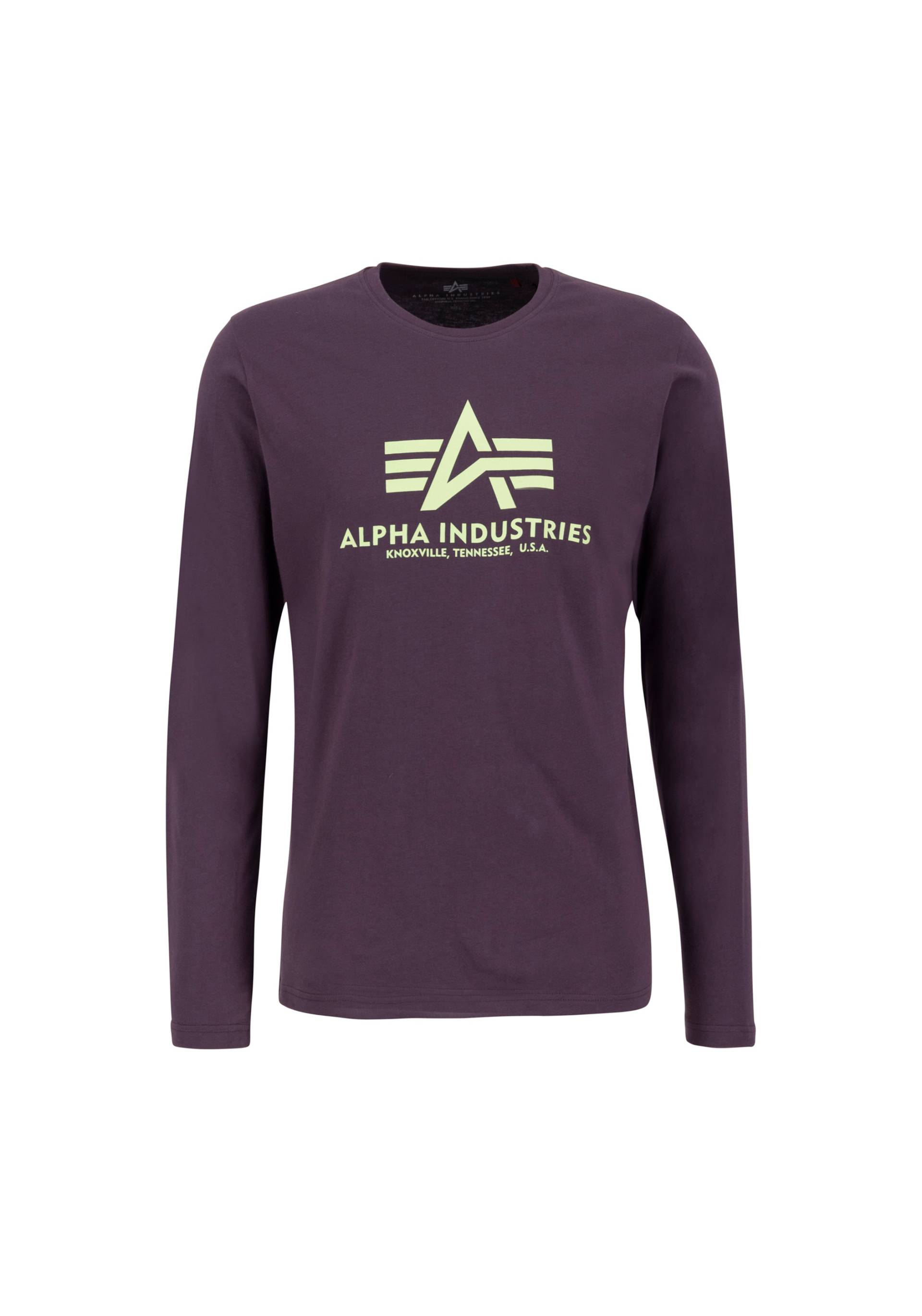 Alpha Industries Longsleeve »ALPHA INDUSTRIES Men - Longsleeves Basic T - LS« von alpha industries