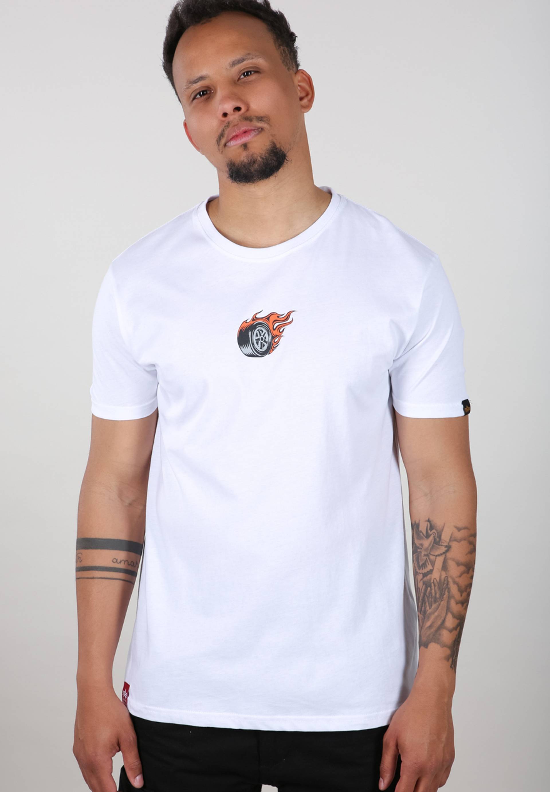 Alpha Industries Longsleeve »Alpha Industries Men - T-Shirts Hot Wheels Back Print T-Shirt« Alpha Industries Longsleeve »Alpha Industries Men - T-Shirts Hot Wheels Back Print T-Shirt« von alpha industries