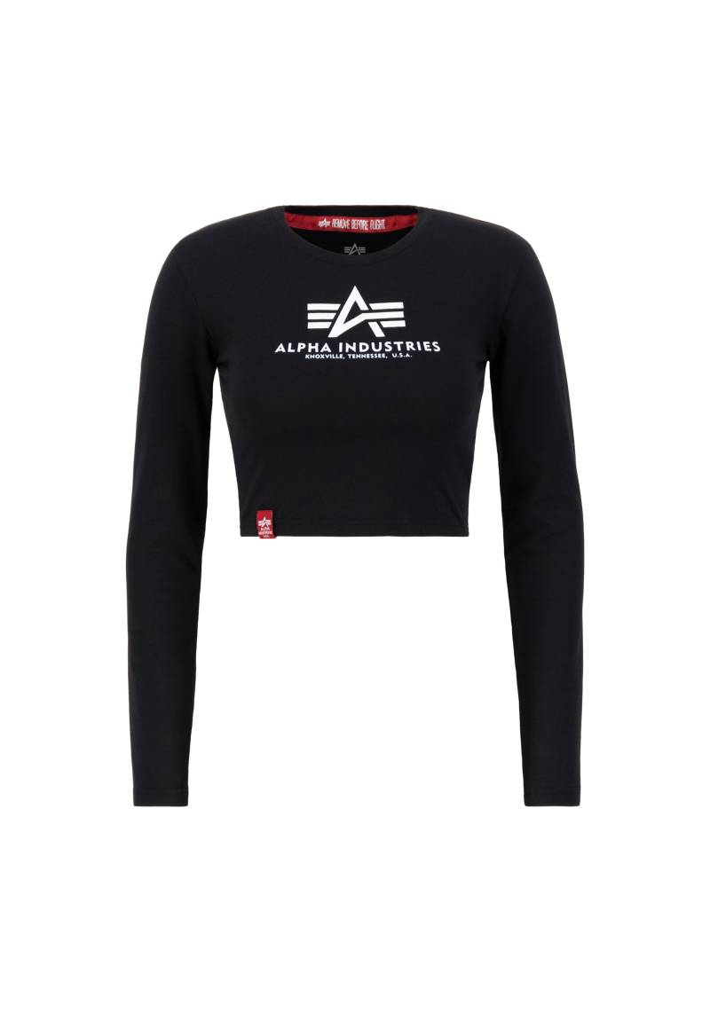 Alpha Industries Sweater »Alpha Industries Women - Longsleeves Basic Cropped LS Women« von alpha industries