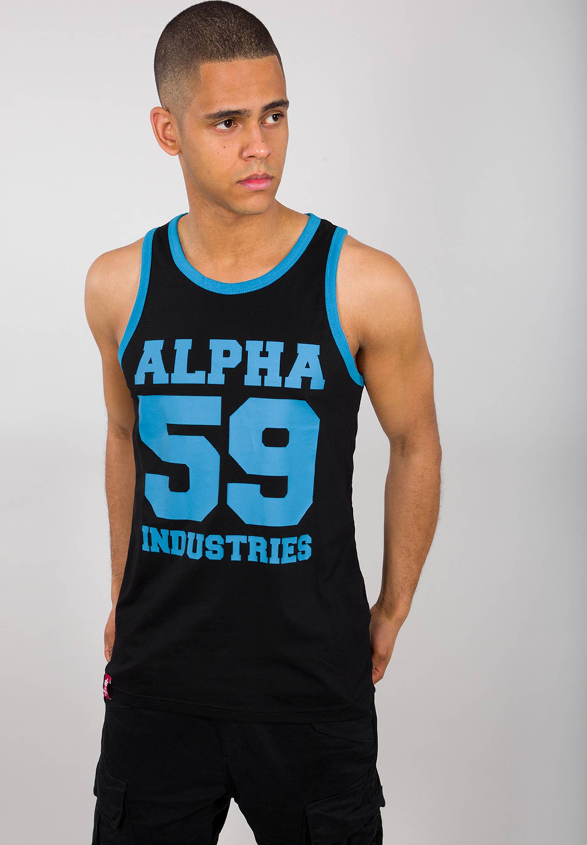 Alpha Industries Muskelshirt »ALPHA INDUSTRIES Men - Tank Tops 59 Tank« von alpha industries