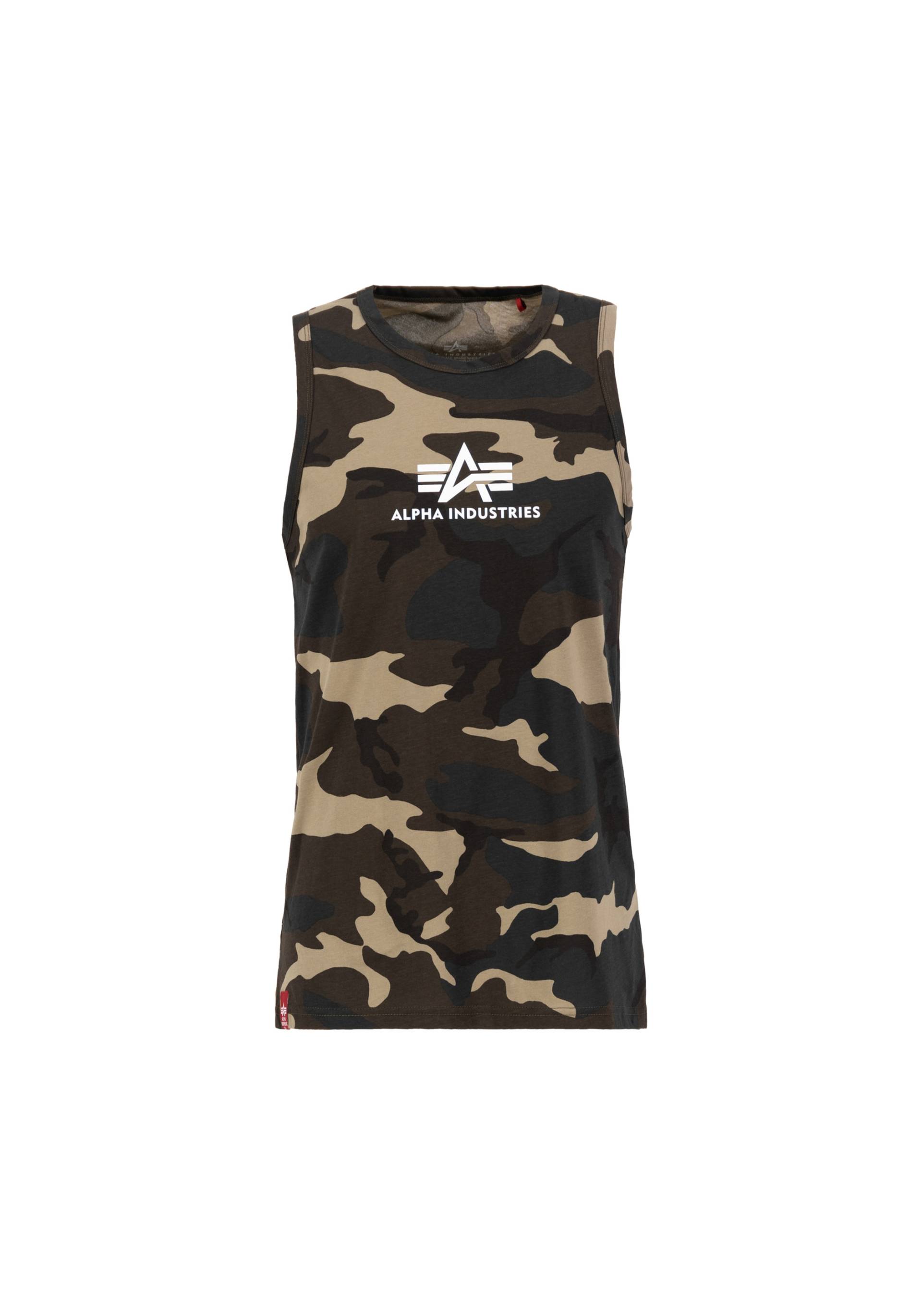 Alpha Industries Muscleshirt »ALPHA INDUSTRIES Men - Tank Tops Basic Tank Camo« von alpha industries