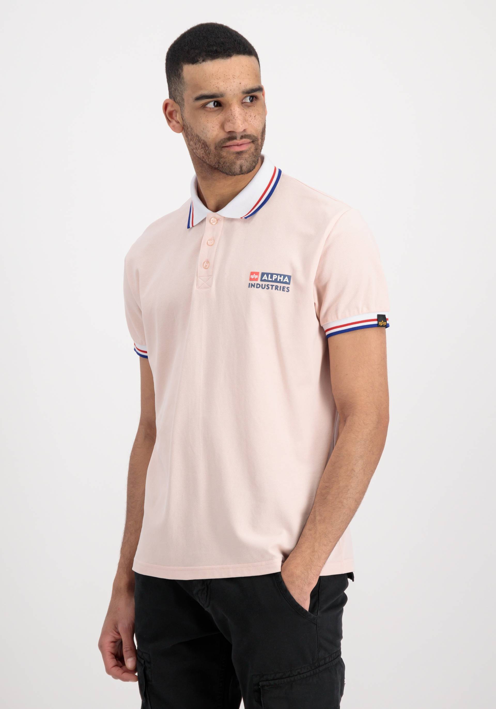 Alpha Industries Poloshirt »ALPHA INDUSTRIES Men - Polo Shirts Contrast Polo« von alpha industries