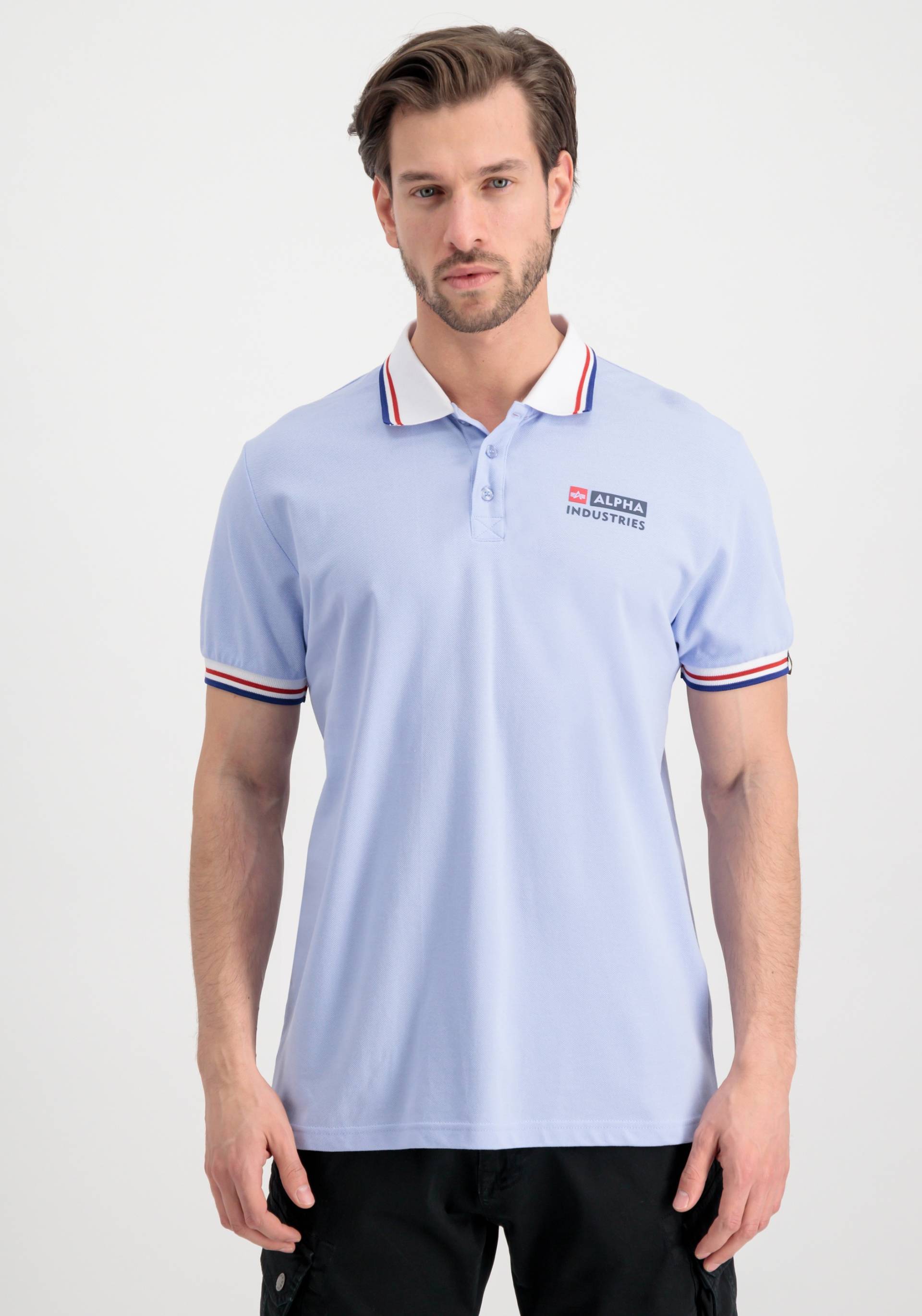 Alpha Industries Poloshirt »ALPHA INDUSTRIES Men - Polo Shirts Contrast Polo« von alpha industries