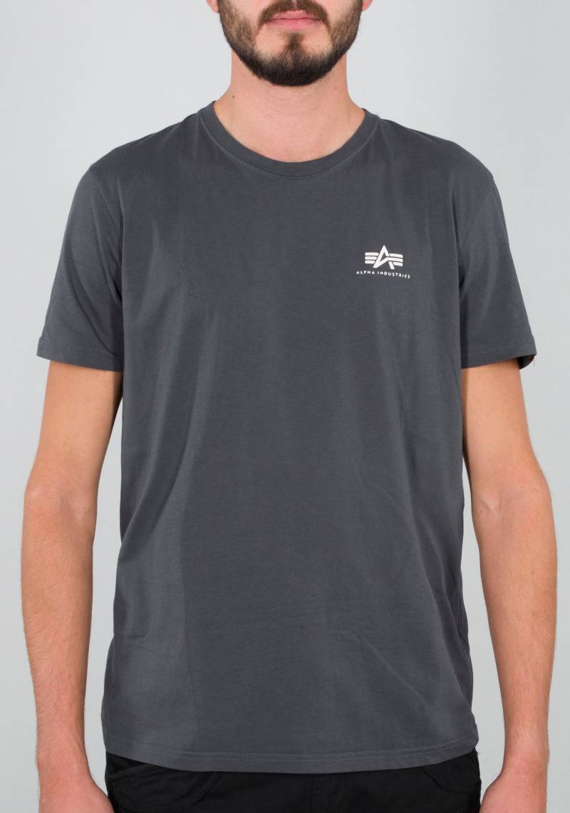 Alpha Industries Rundhalsshirt »BASIC T SMALL LOGO« von alpha industries