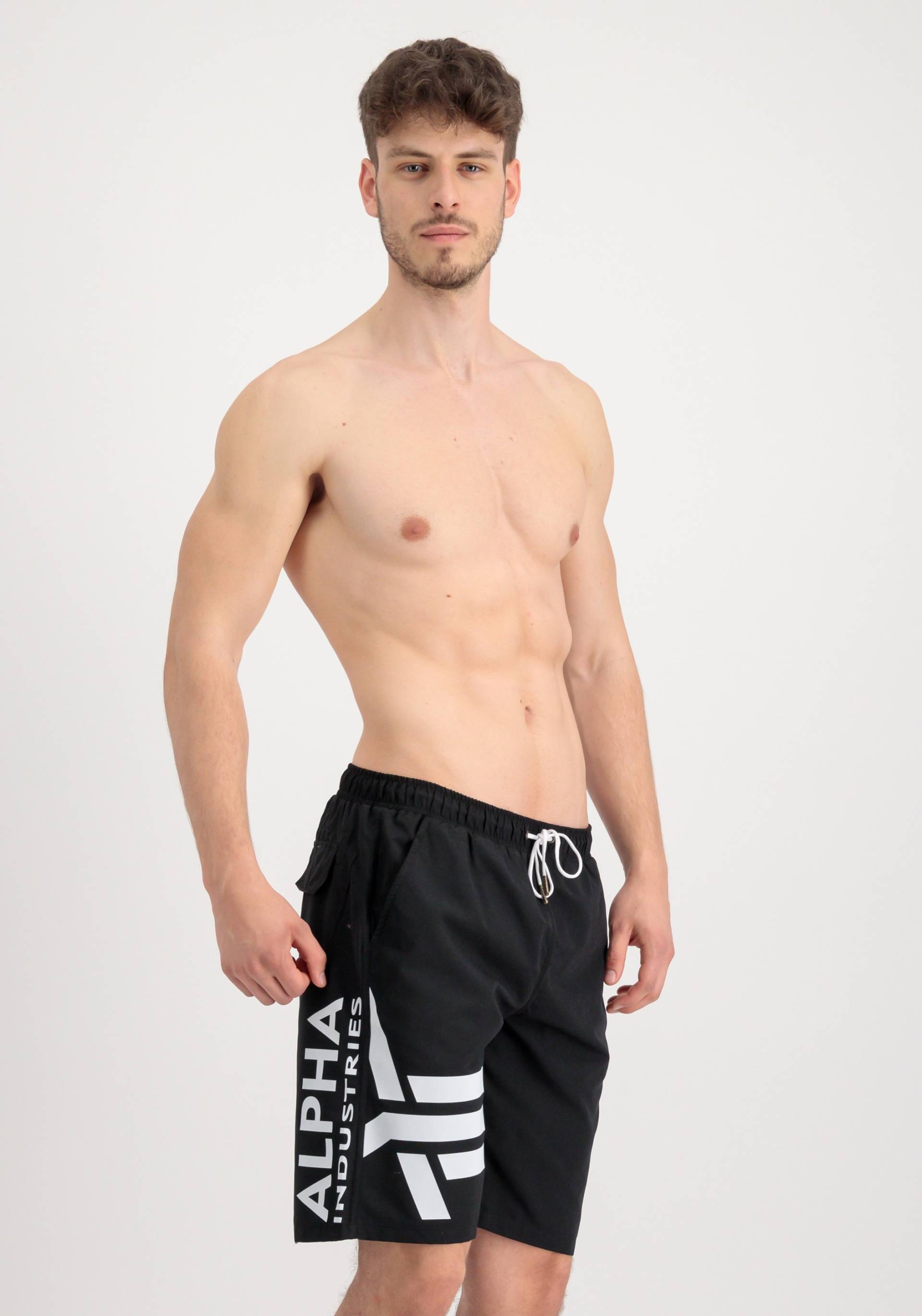 Alpha Industries Shorts »ALPHA INDUSTRIES Men - Beachwear Side Print Board Short« von alpha industries