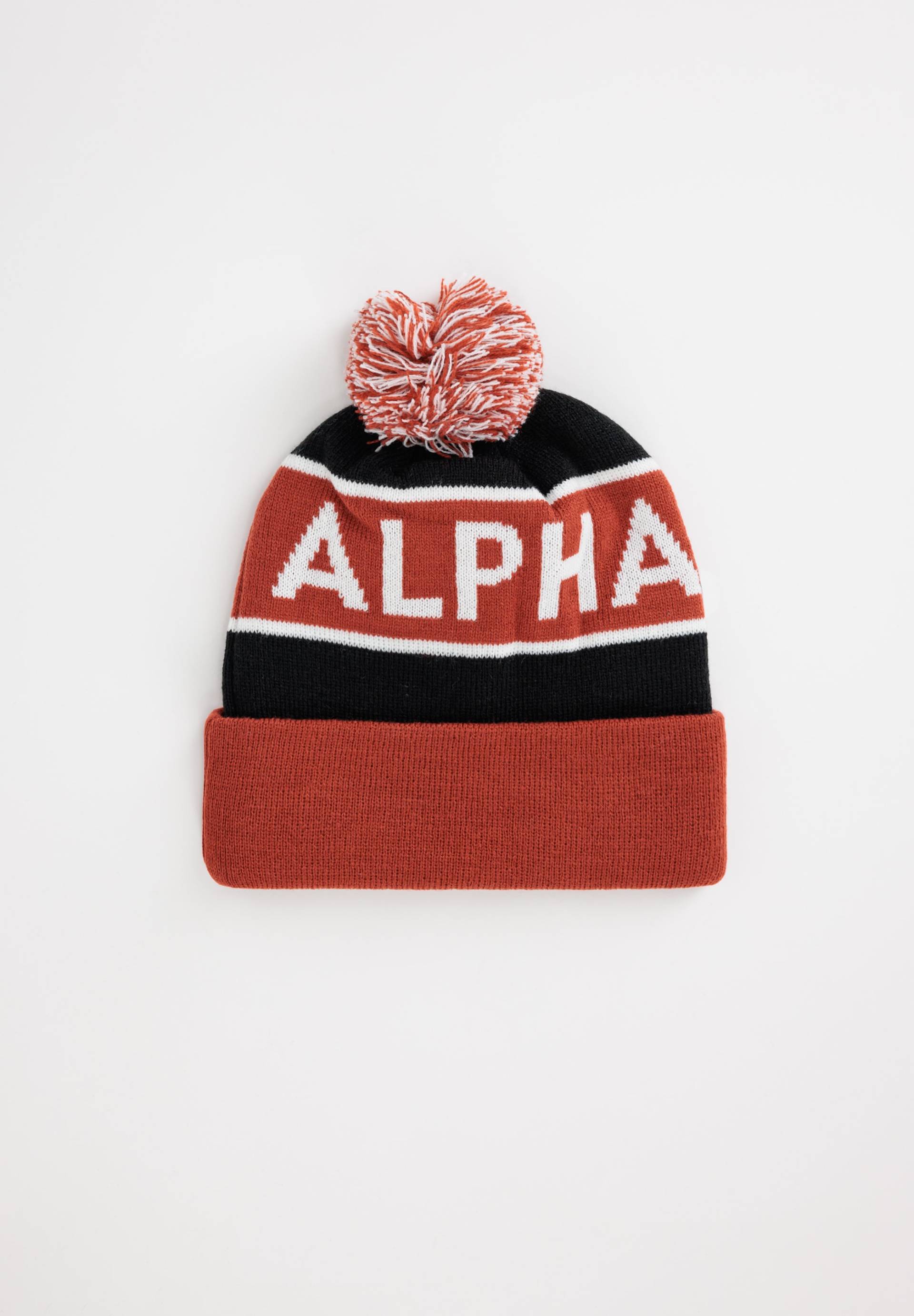 Alpha Industries Skimütze »ALPHA INDUSTRIES Accessoires - Headwear Block Bobble Beanie« von alpha industries