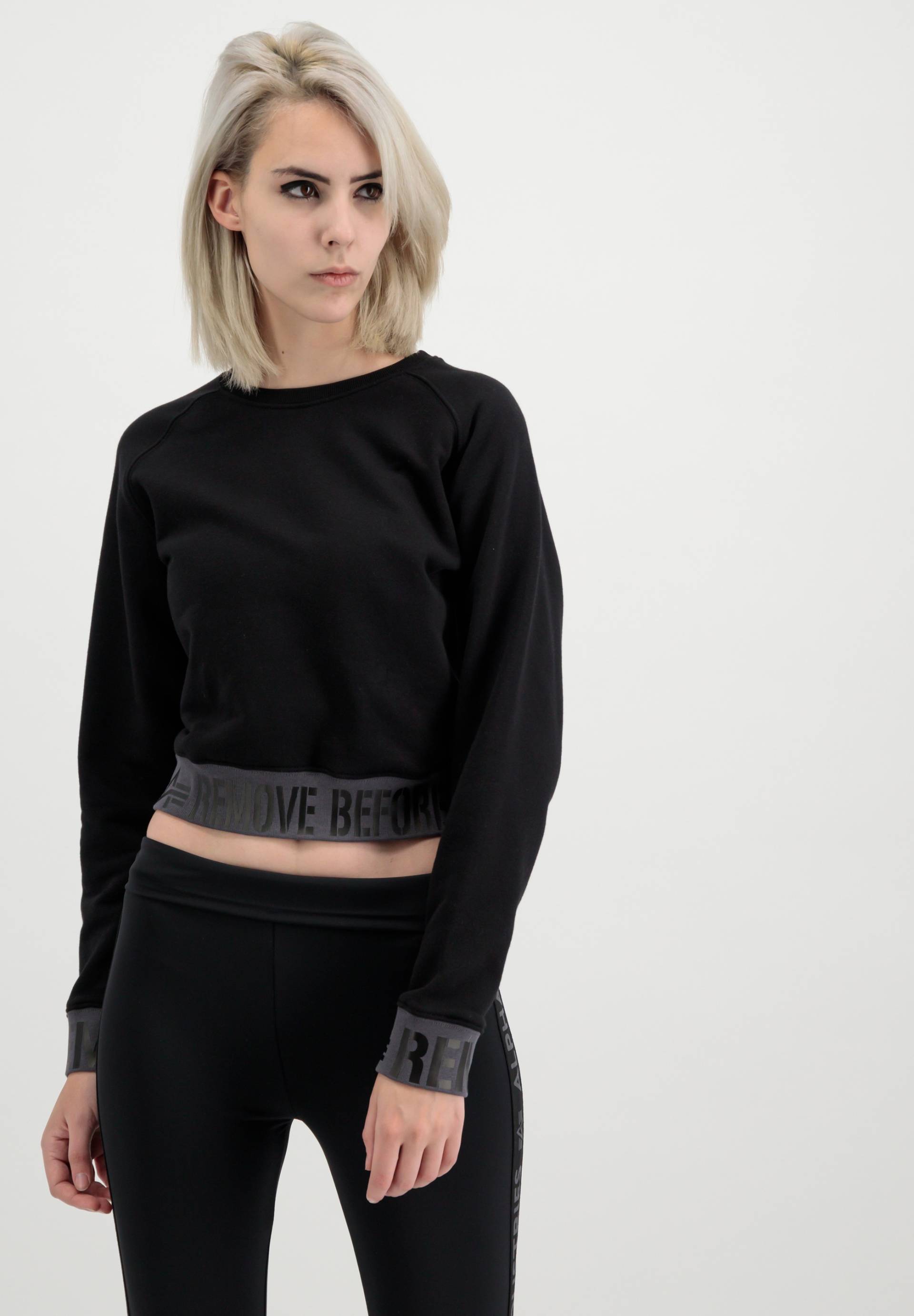 Alpha Industries Sweater »ALPHA INDUSTRIES Women - Sweatshirts RBF Cropped Sweater Wmn« von alpha industries