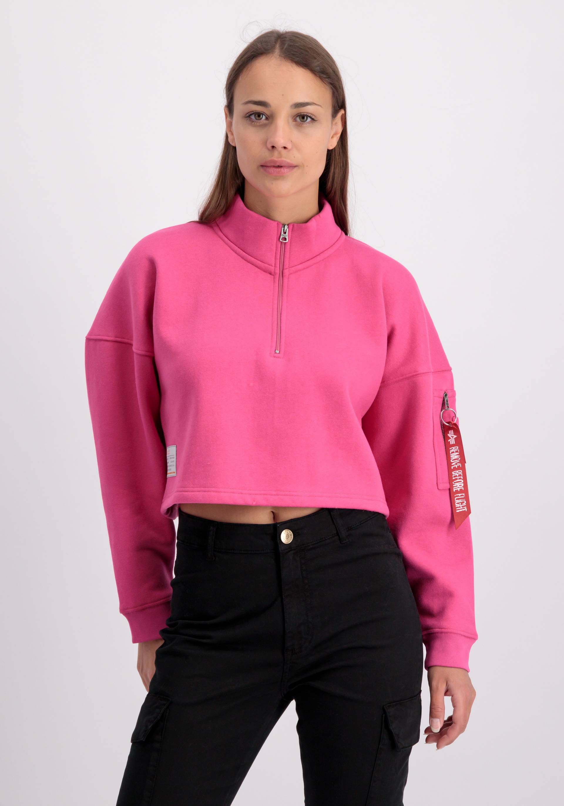 Alpha Industries Sweater »ALPHA INDUSTRIES Women - Sweatshirts Recycled HZ Sweater COS Wmn« von alpha industries