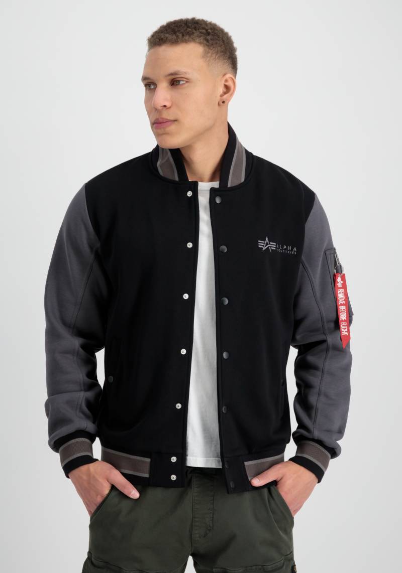 Alpha Industries Sweater »Alpha Industries Men - Outdoor Jackets Varsity Sweat Jacket ML« von alpha industries