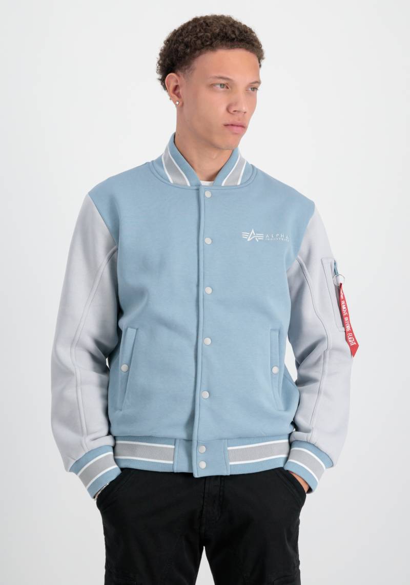 Alpha Industries Sweater »Alpha Industries Men - Outdoor Jackets Varsity Sweat Jacket ML« von alpha industries
