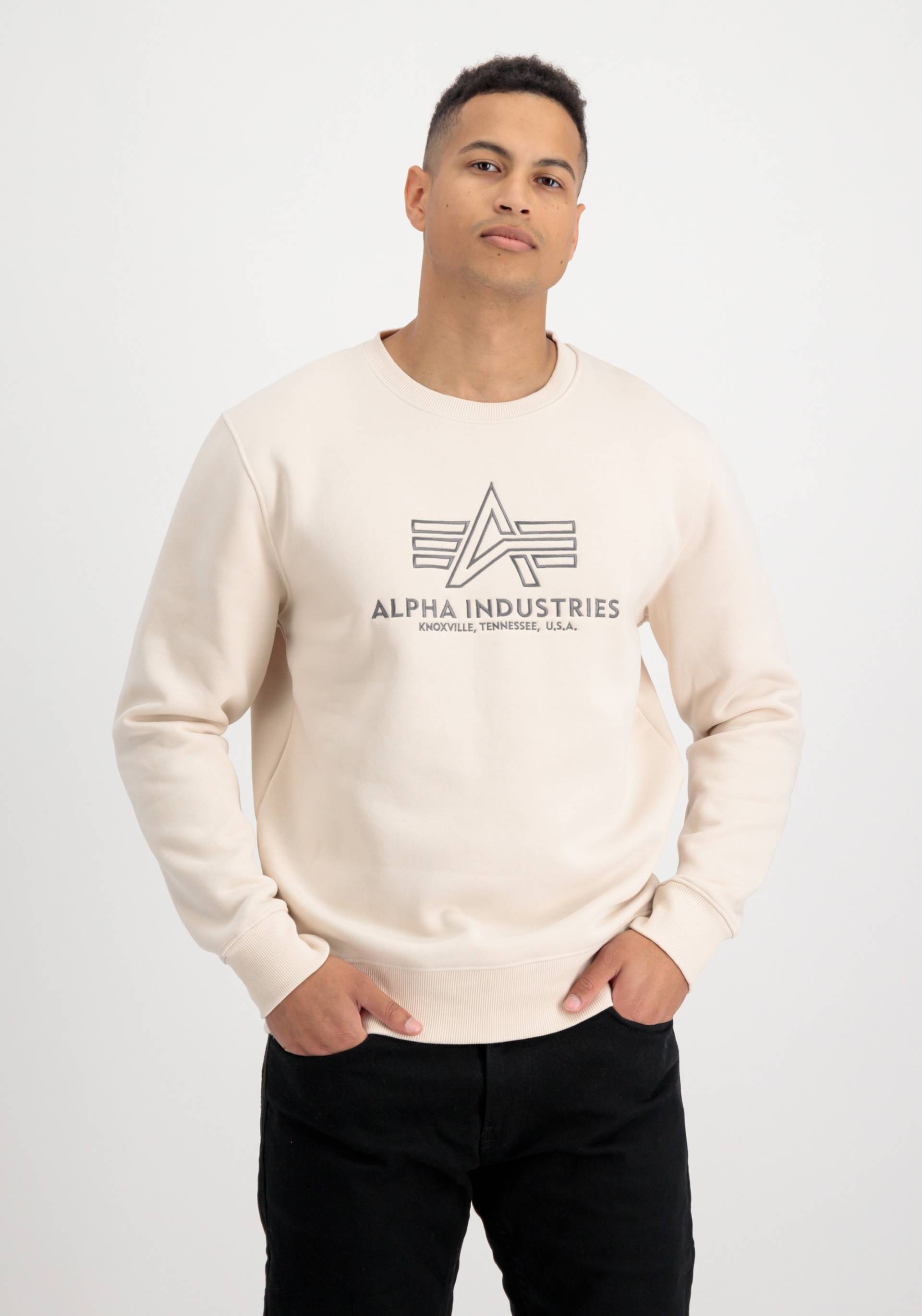 Alpha Industries Sweater »Alpha Industries Men - Sweatshirts Basic Sweater Embroidery« Alpha Industries Sweater »Alpha Industries Men - Sweatshirts Basic Sweater Embroidery« von alpha industries