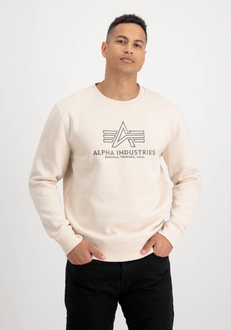 Alpha Industries Sweater »Alpha Industries Men - Sweatshirts Basic Sweater Embroidery« von alpha industries